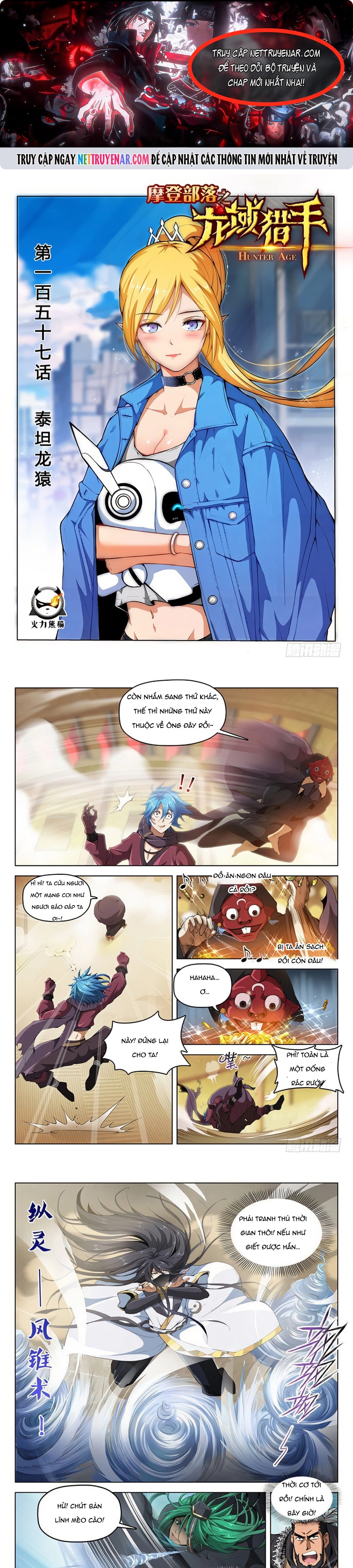 Kỷ nguyên thợ săn Chap 157 - Next Chap 158