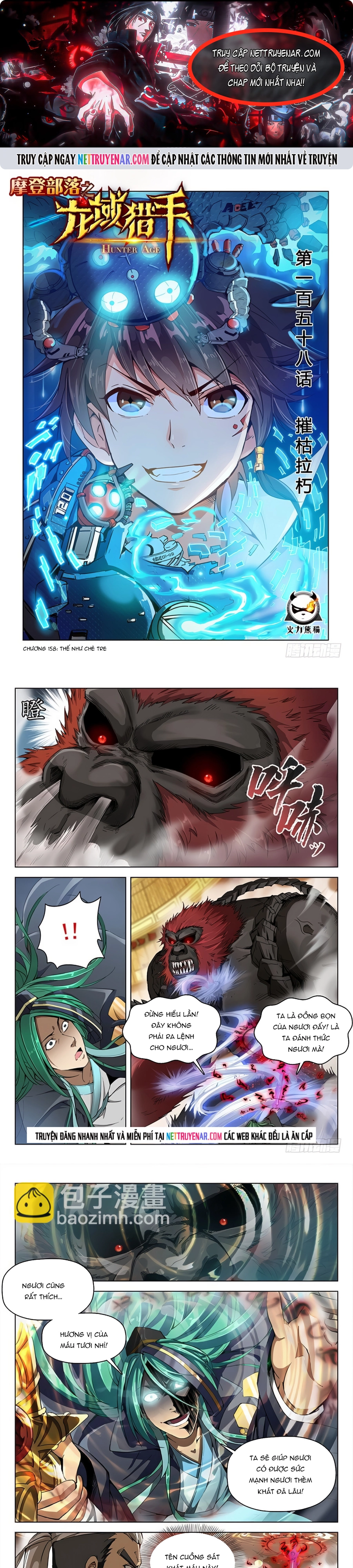 Kỷ nguyên thợ săn Chap 158 - Next Chap 159