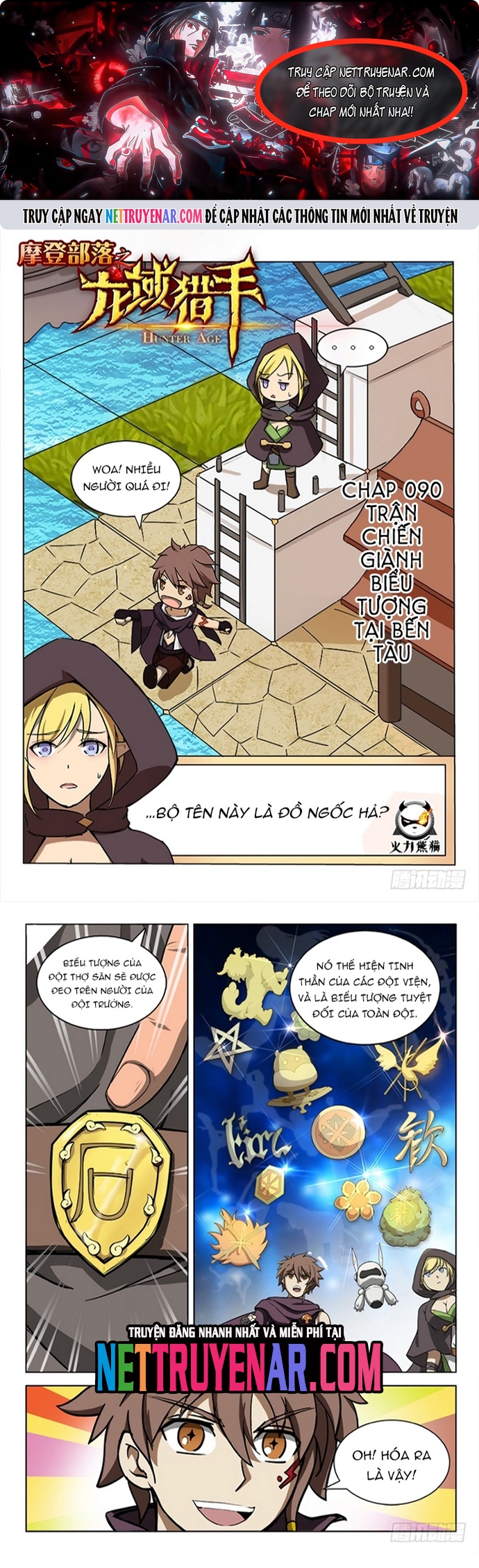 Kỷ nguyên thợ săn Chap 90 - Next Chap 91
