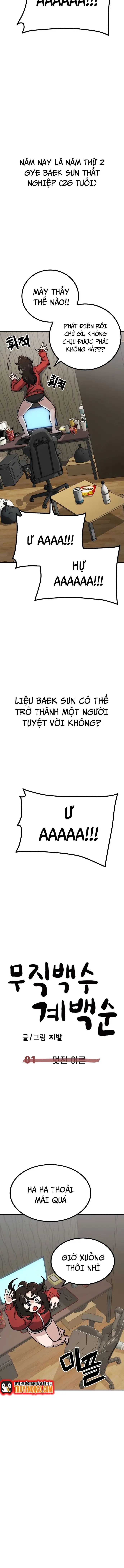 Kye Baek Soon Thất Nghiệp Chap 1 - Next Chap 2