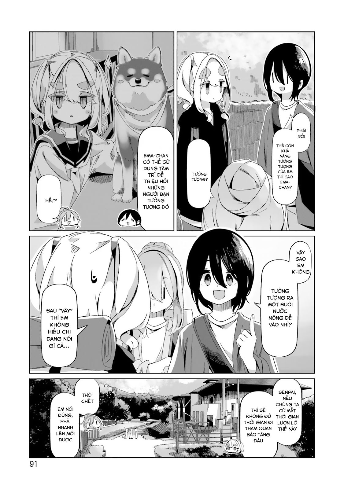 Laid-Back Camp Chap 91 - Next Chap 92