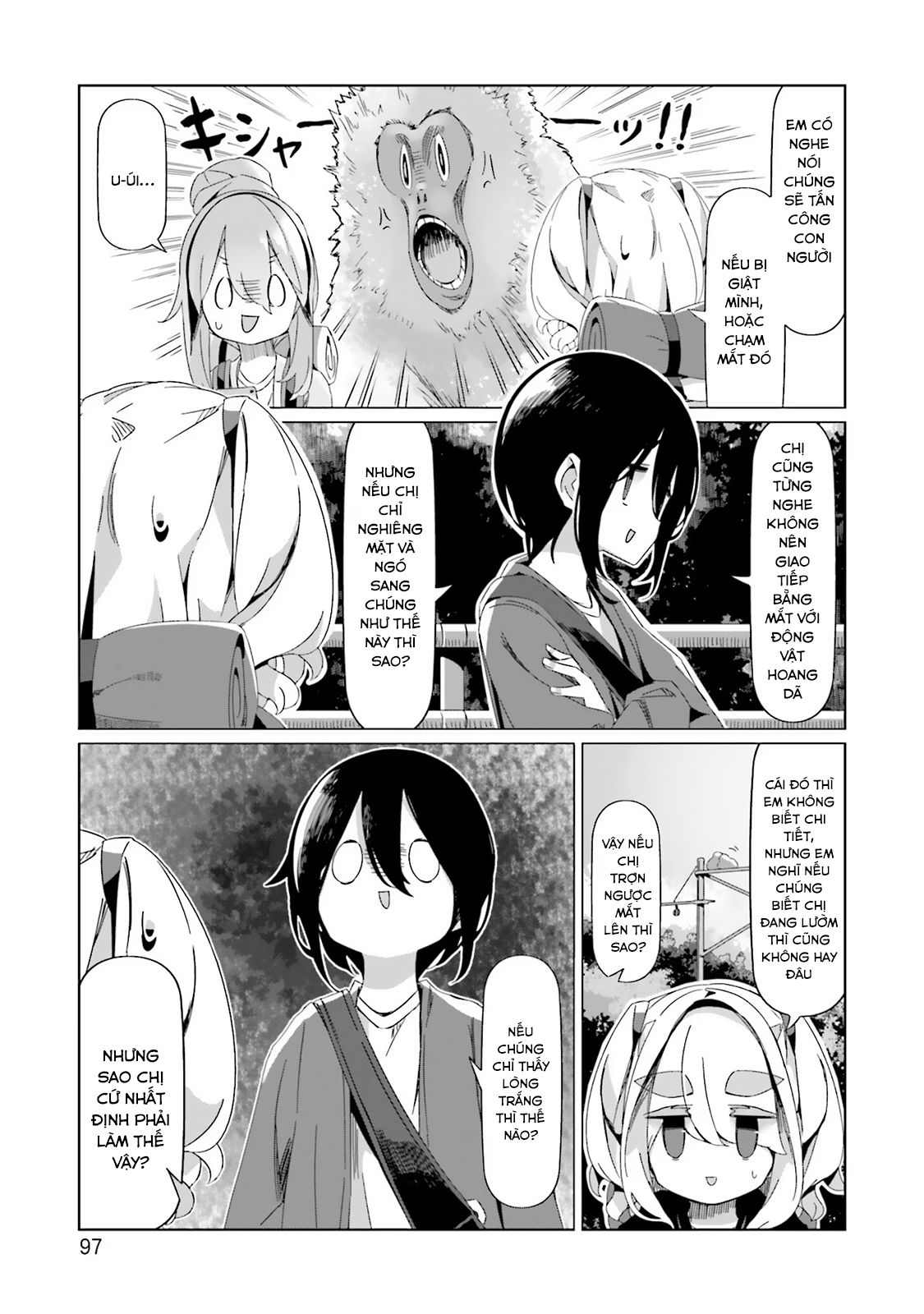 Laid-Back Camp Chap 91 - Next Chap 92