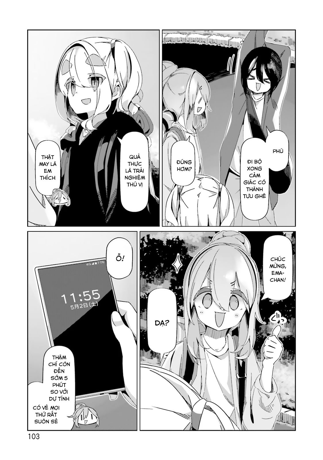 Laid-Back Camp Chap 91 - Next Chap 92