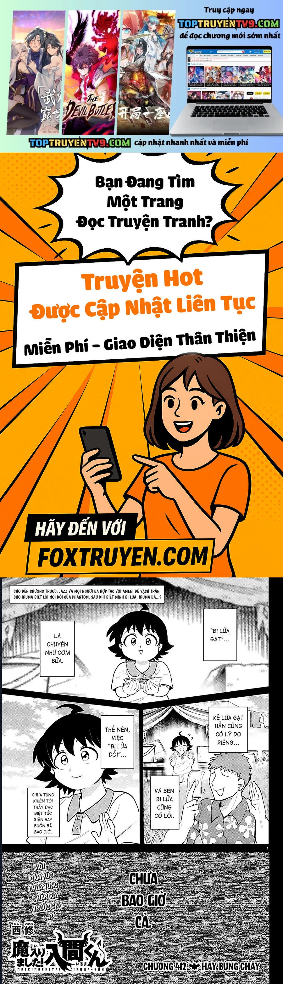 Mairimashita! Iruma-Kun Chap 412 - Next Chap 413