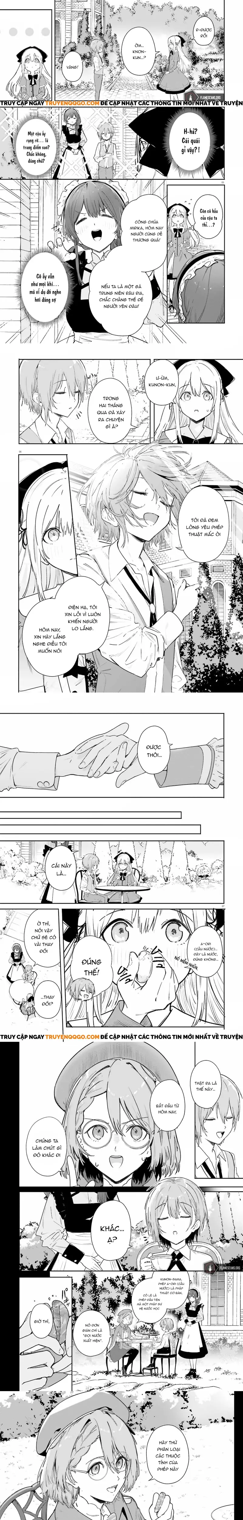 Majutsushi Kunon Wa Miete Iru Chap 2 - Next Chap 3