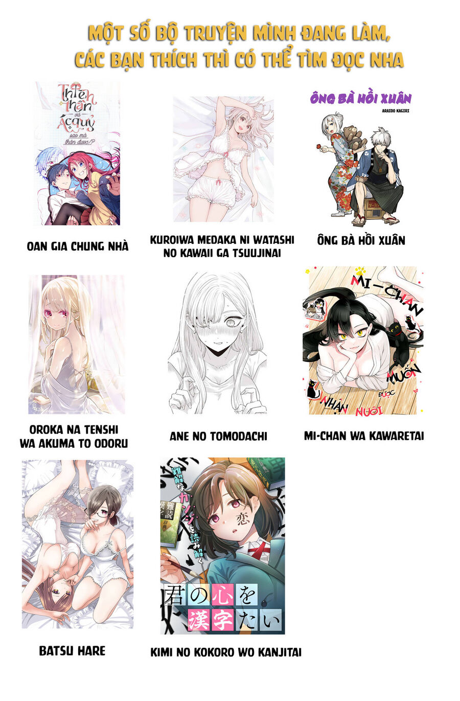 Mii-Chan Muốn Được Nhận Nuôi! Chap 15 - Next Chap 16