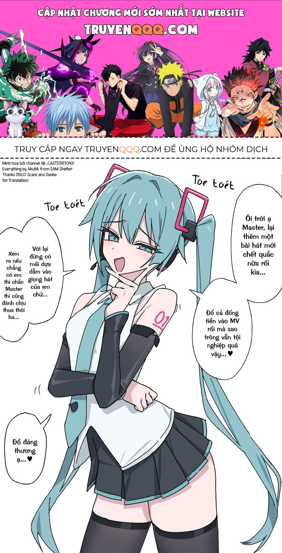 Miku Ngỗ Nghịch Chap 1 - Next Chap 2