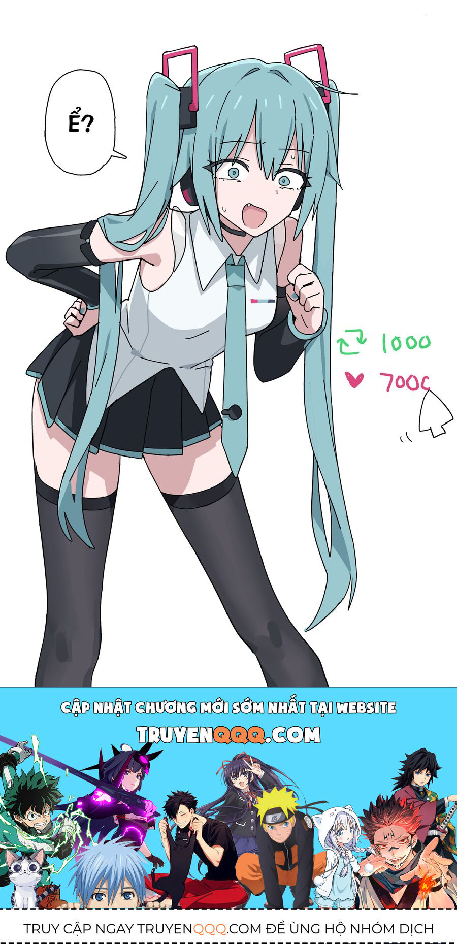 Miku Ngỗ Nghịch Chap 2 - Next Chap 3