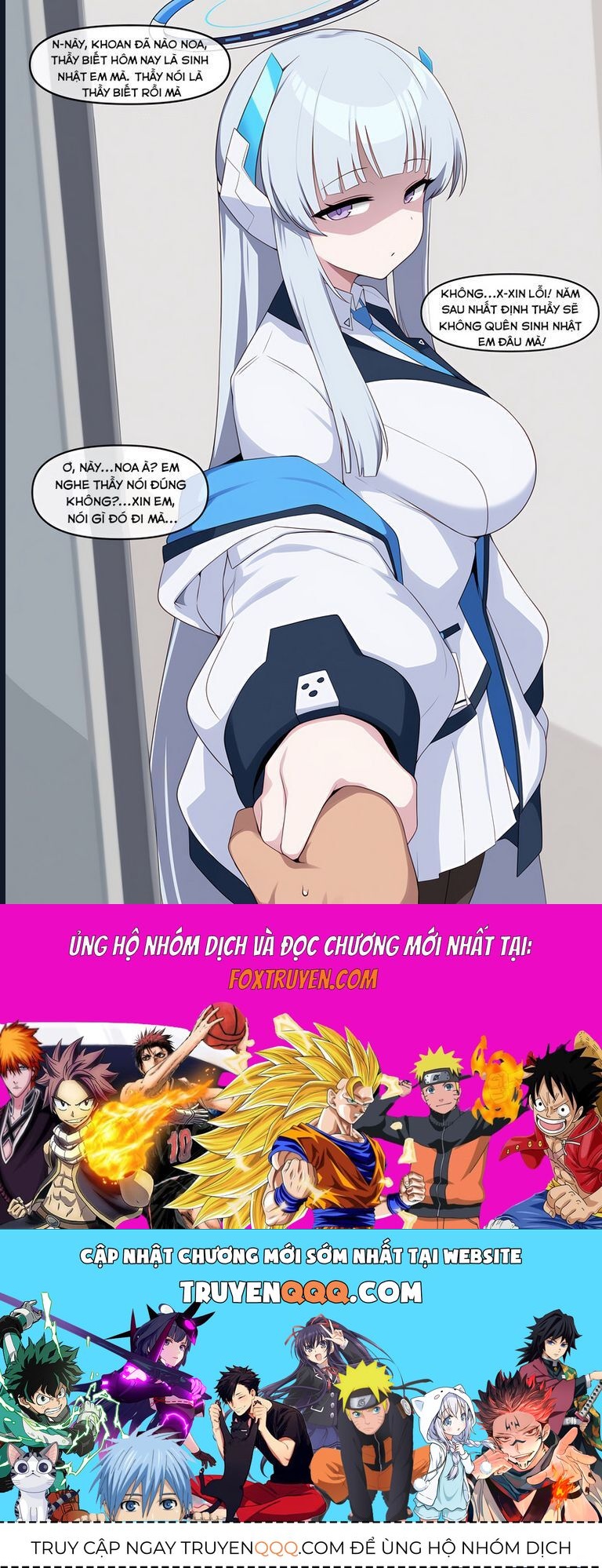 Mười Tám Tỷ Lẻ Một Câu Chuyện Về Blue Archive Chap 4 - Next Chap 5