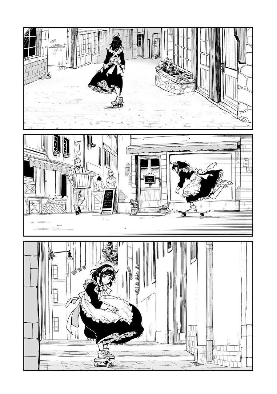 Nàng Hầu Gái Trượt Ván Chap 1 - Next Chap 2