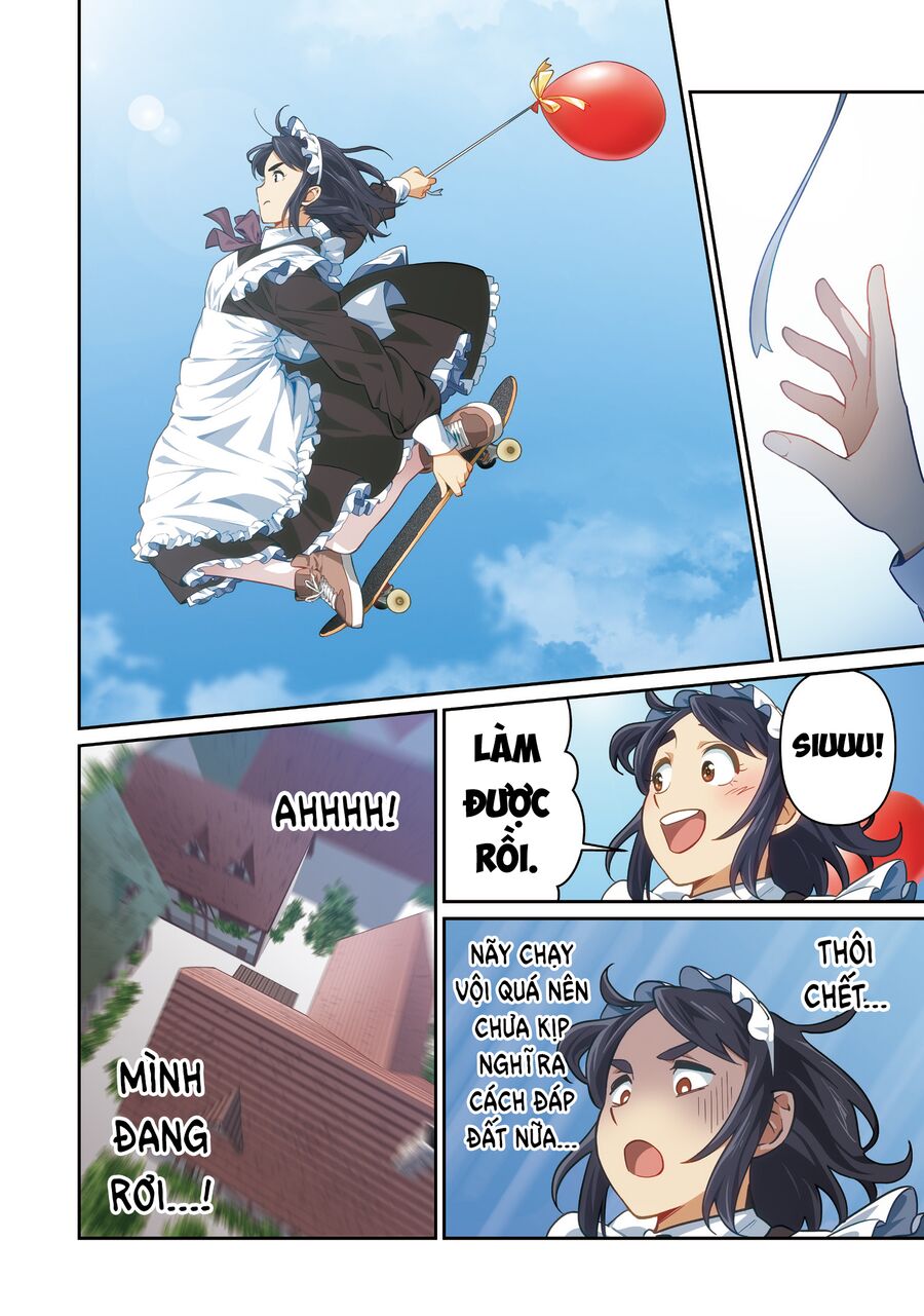 Nàng Hầu Gái Trượt Ván Chap 1 - Next Chap 2
