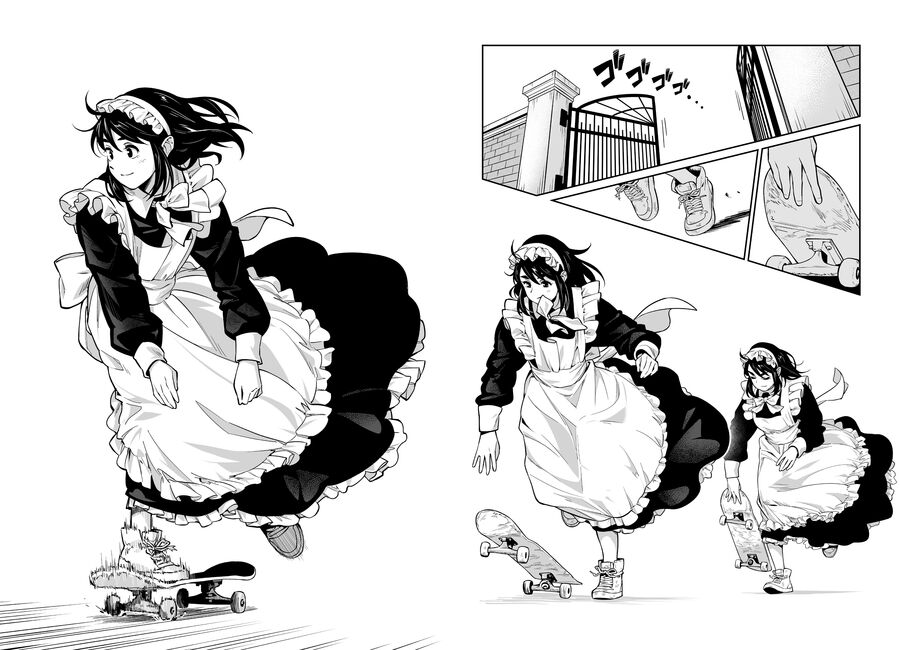 Nàng Hầu Gái Trượt Ván Chap 1 - Next Chap 2