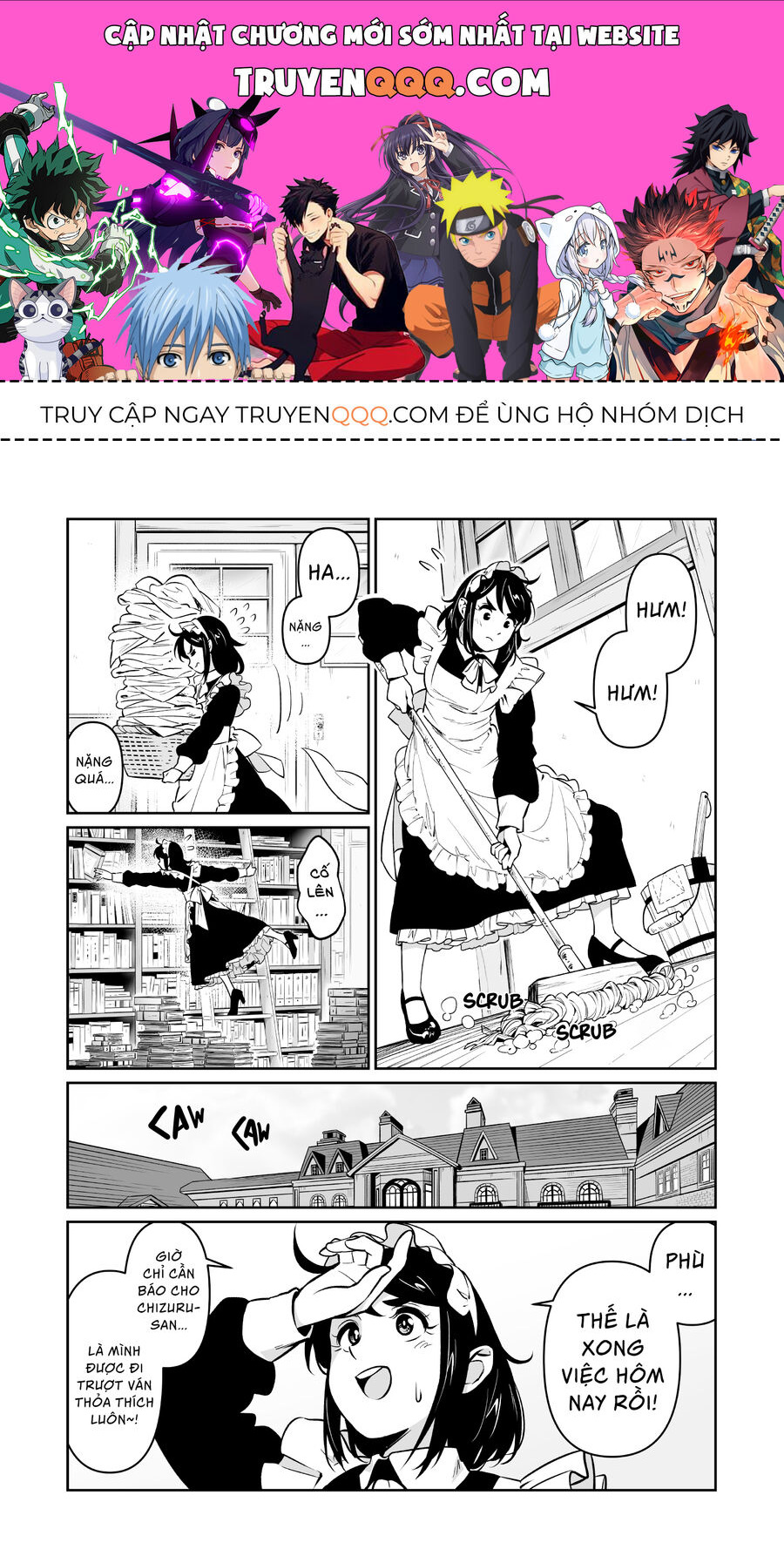 Nàng Hầu Gái Trượt Ván Chap 2 - Next Chap 3