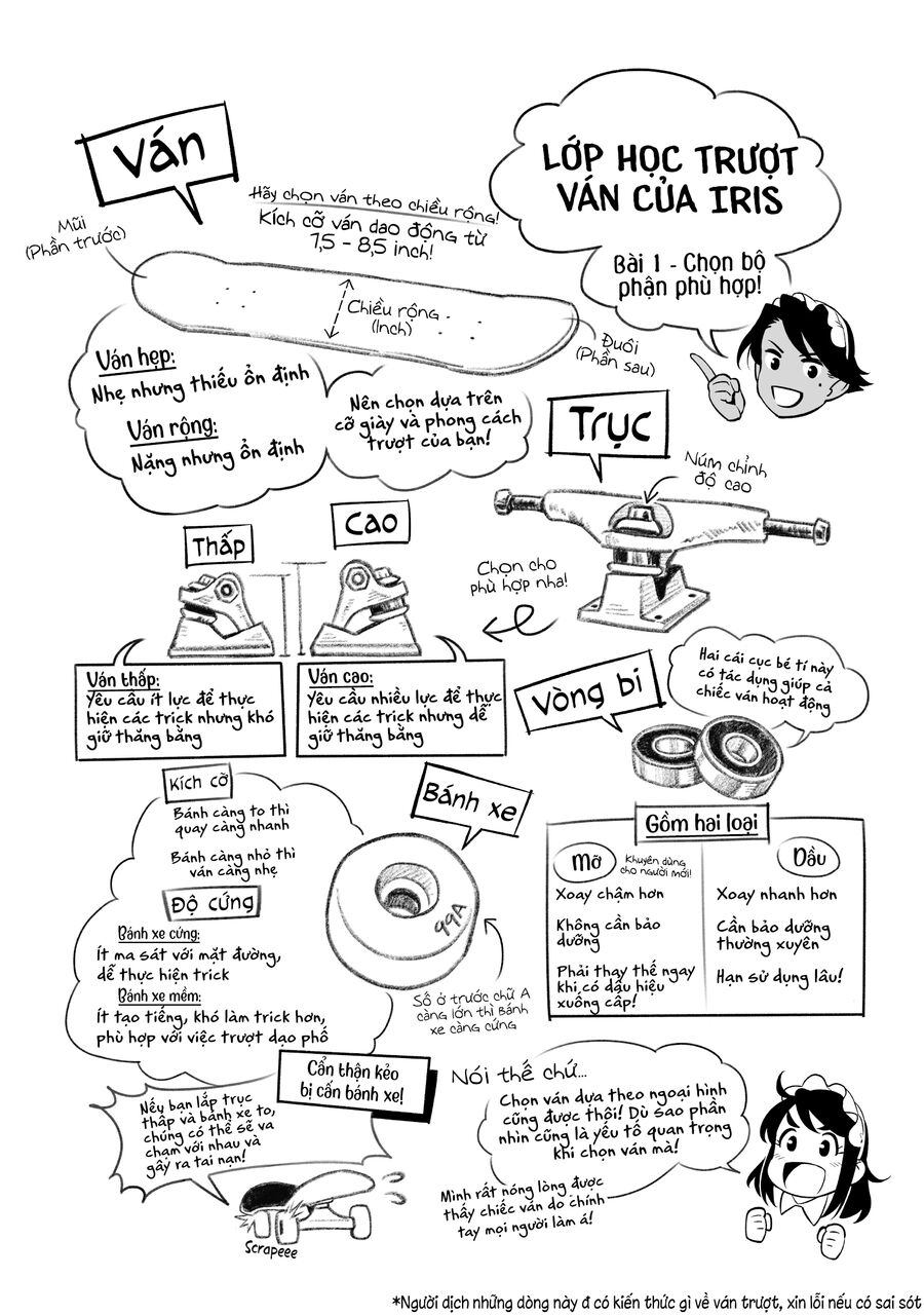 Nàng Hầu Gái Trượt Ván Chap 2 - Next Chap 3