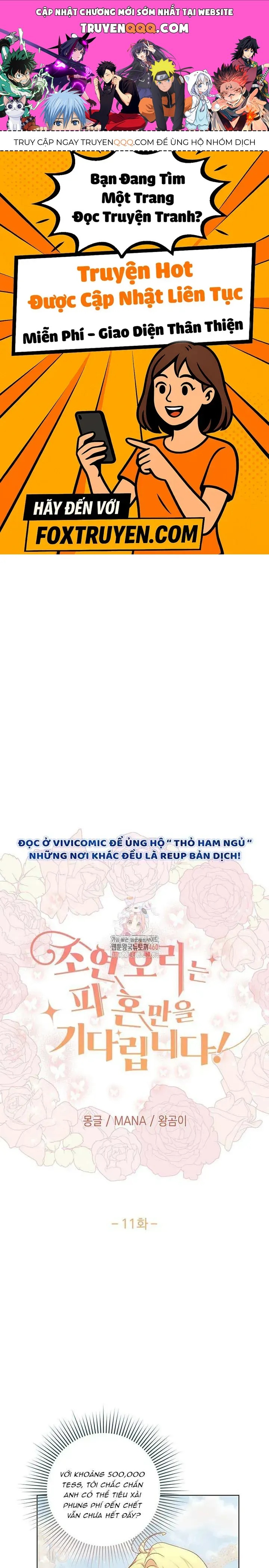 Nàng Vịt Chờ Ngày Hủy Hôn Chap 11 - Next Chap 12