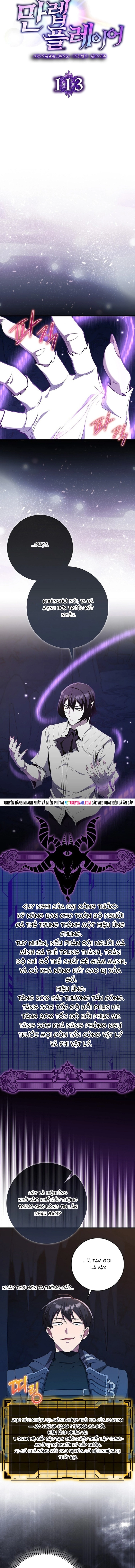 Người Chơi Cấp Tối Đa Chap 113 - Next Chap 114