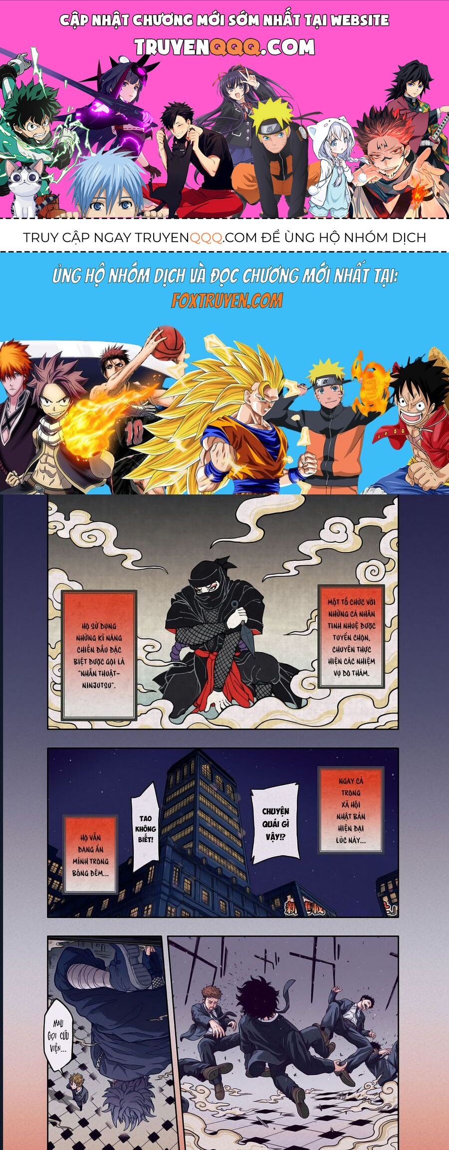 Nhẫn Giả Ẩn Thân Chap 1 - Next Chap 2