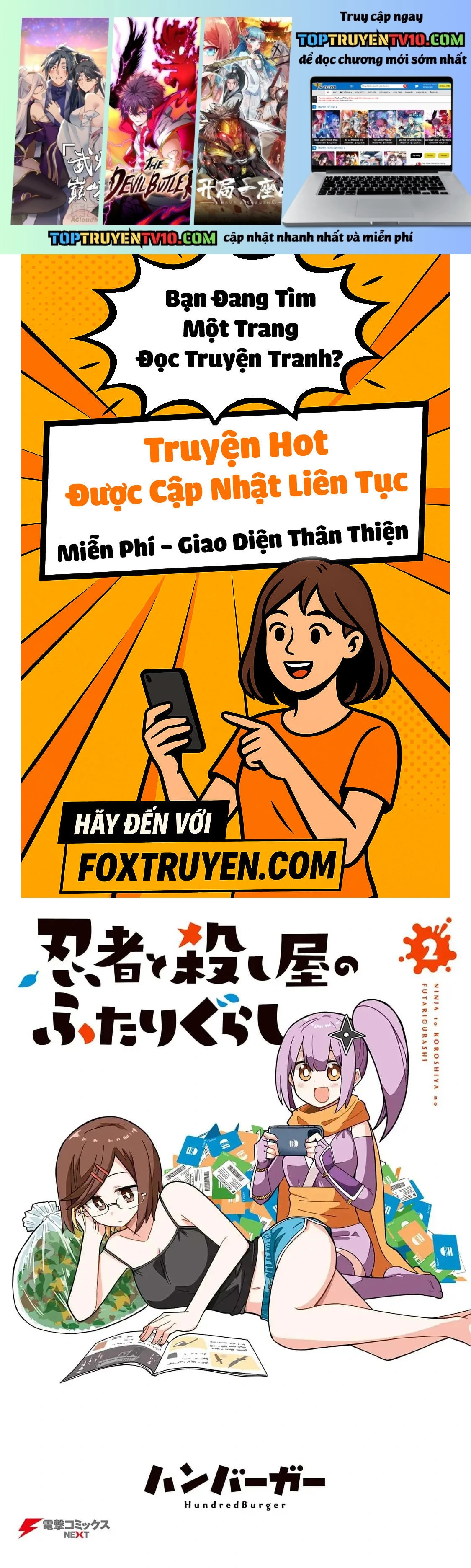 Ninja To Koroshiya No Futarigurashi Chap 10 - Next Chap 11