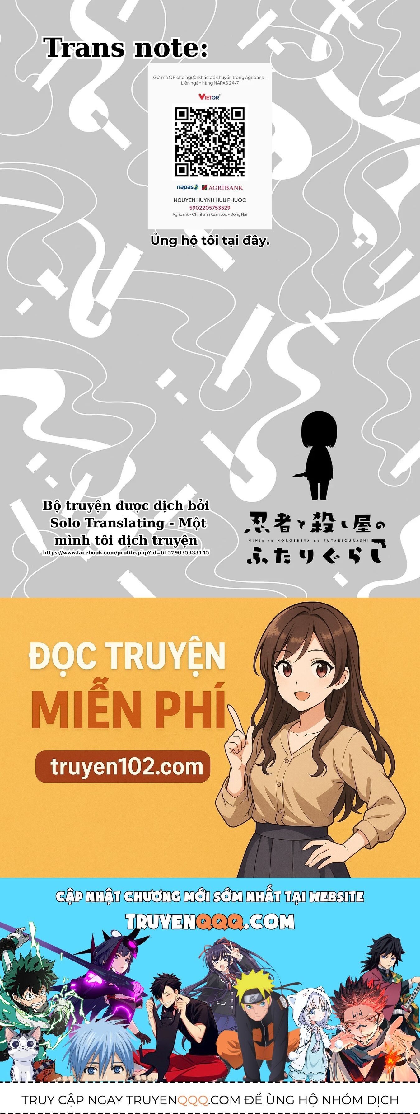 Ninja To Koroshiya No Futarigurashi Chap 12 - Next Chap 13