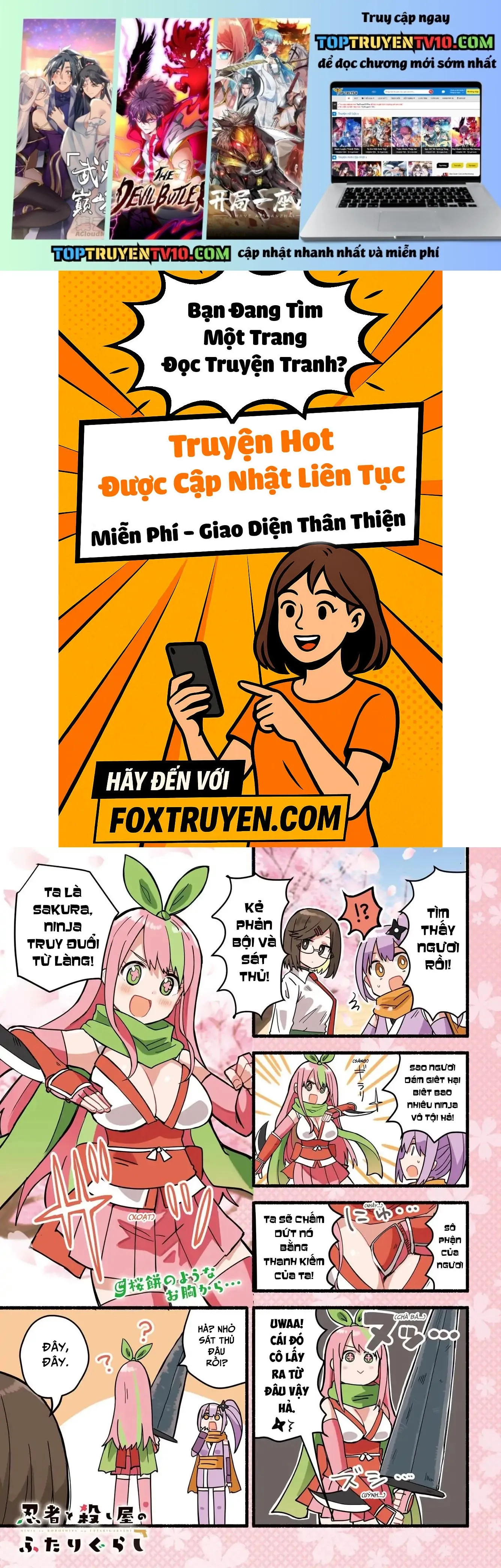 Ninja To Koroshiya No Futarigurashi Chap 13 - Next Chap 14