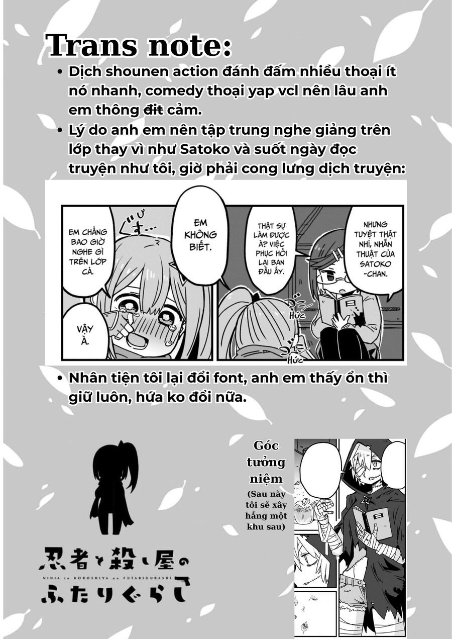 Ninja To Koroshiya No Futarigurashi Chap 8 - Next Chap 9