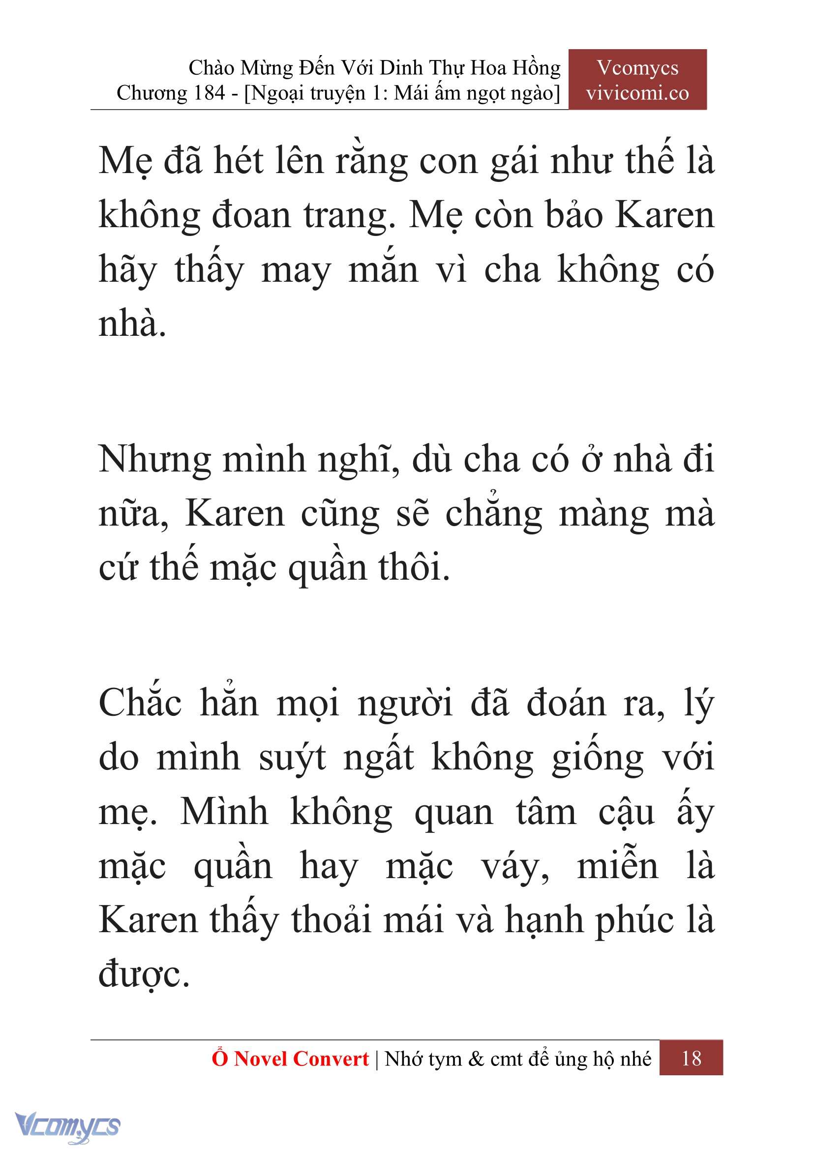 [Novel] Chào Mừng Đến Với Dinh Thự Hoa Hồng Chap 184 - Next Chap 185
