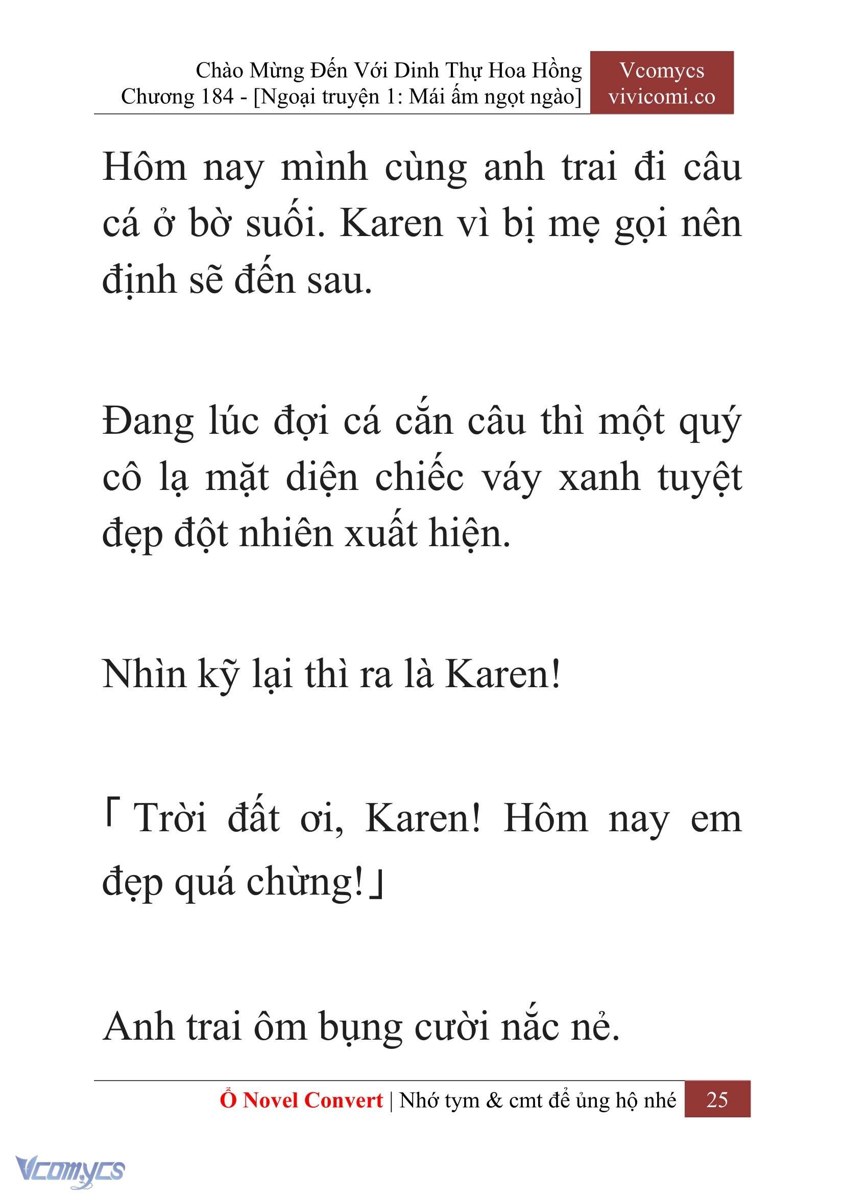 [Novel] Chào Mừng Đến Với Dinh Thự Hoa Hồng Chap 184 - Next Chap 185