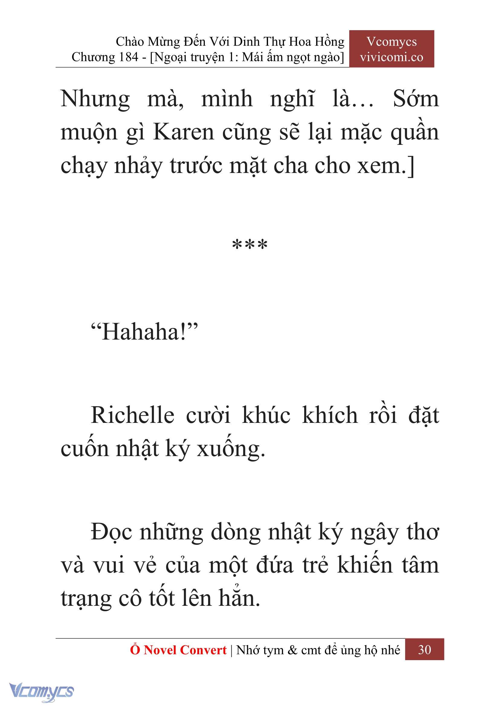 [Novel] Chào Mừng Đến Với Dinh Thự Hoa Hồng Chap 184 - Next Chap 185