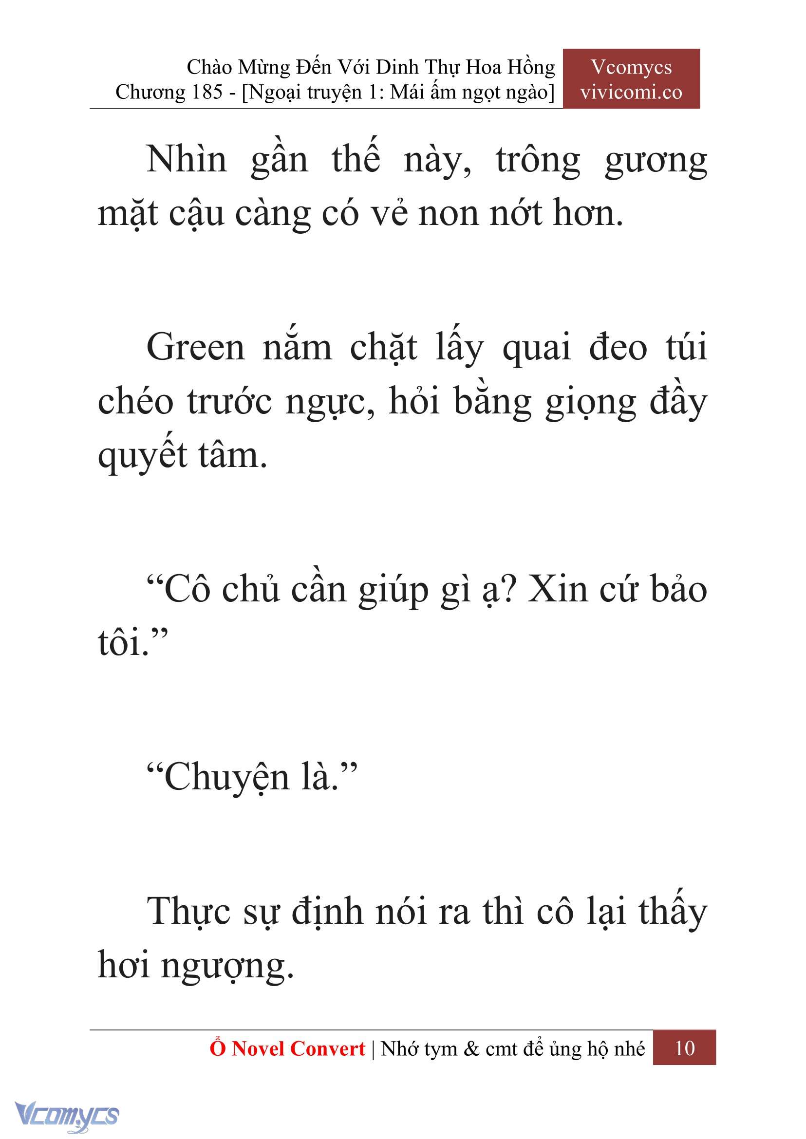 [Novel] Chào Mừng Đến Với Dinh Thự Hoa Hồng Chap 185 - Next Chap 186