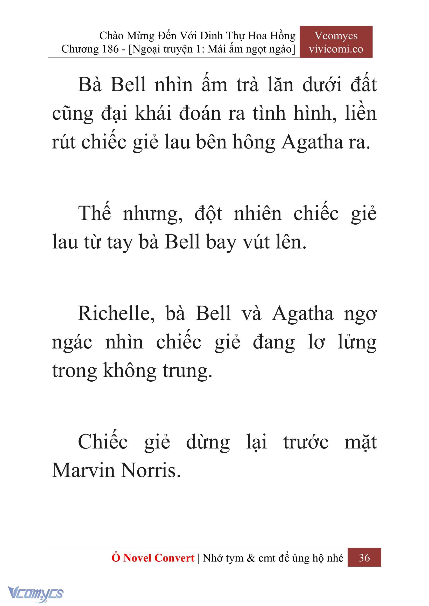 [Novel] Chào Mừng Đến Với Dinh Thự Hoa Hồng Chap 186 - Next Chap 187