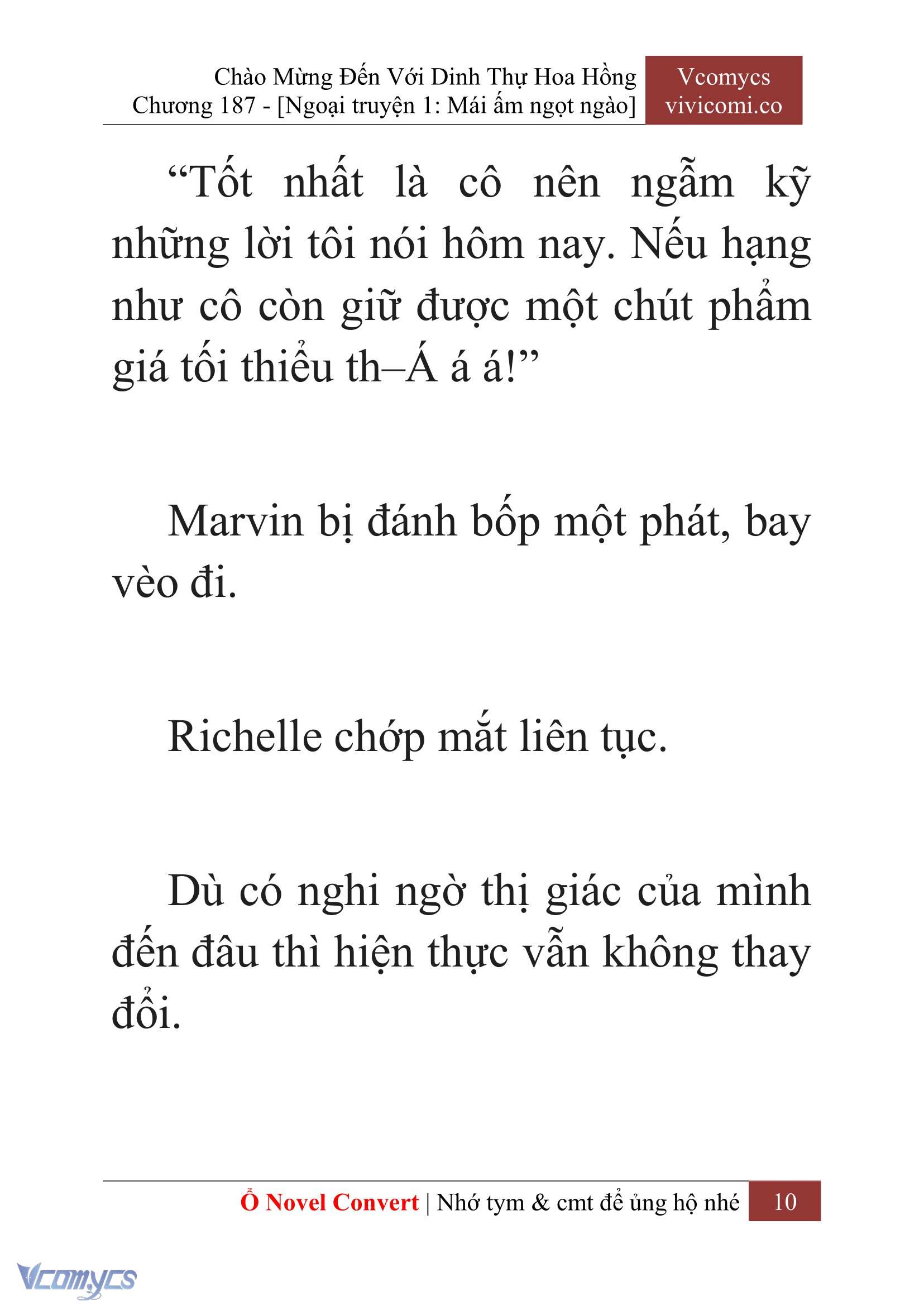 [Novel] Chào Mừng Đến Với Dinh Thự Hoa Hồng Chap 187 - Next Chap 188