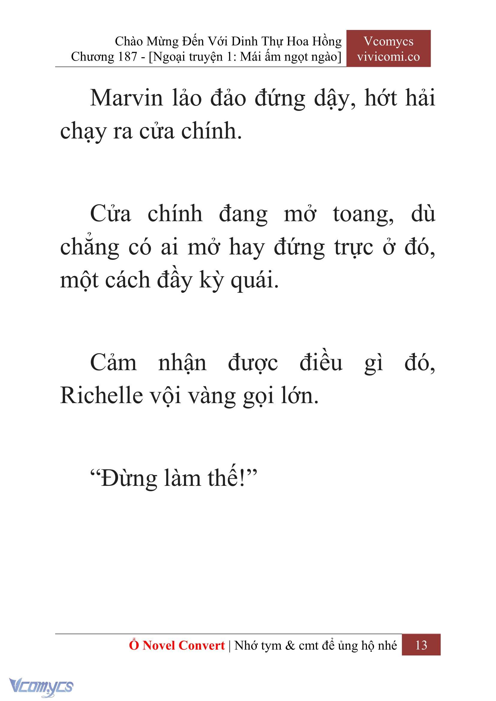 [Novel] Chào Mừng Đến Với Dinh Thự Hoa Hồng Chap 187 - Next Chap 188