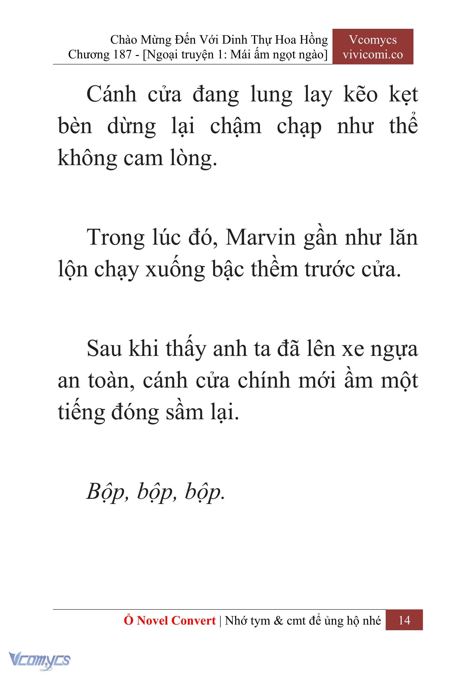 [Novel] Chào Mừng Đến Với Dinh Thự Hoa Hồng Chap 187 - Next Chap 188