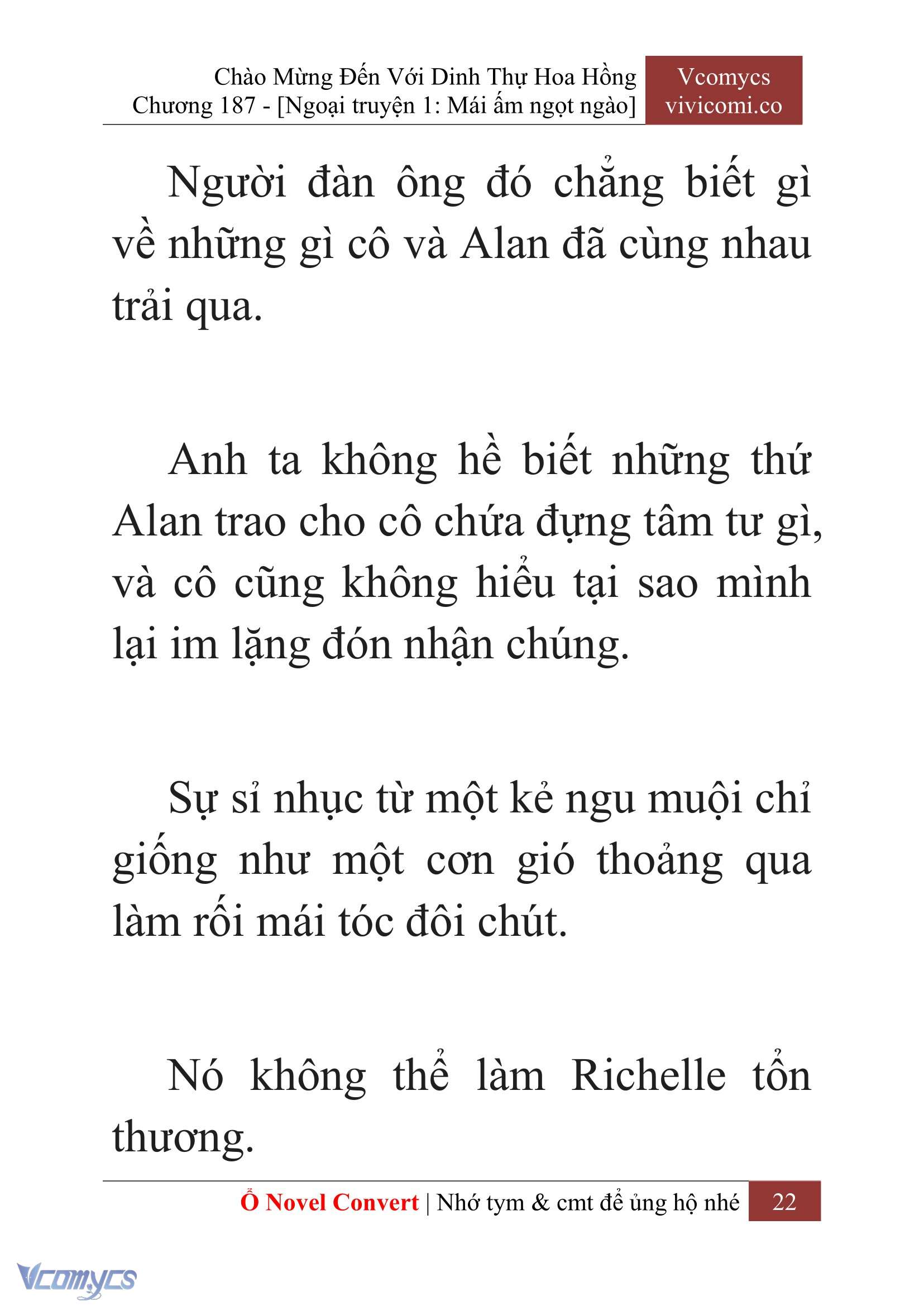 [Novel] Chào Mừng Đến Với Dinh Thự Hoa Hồng Chap 187 - Next Chap 188