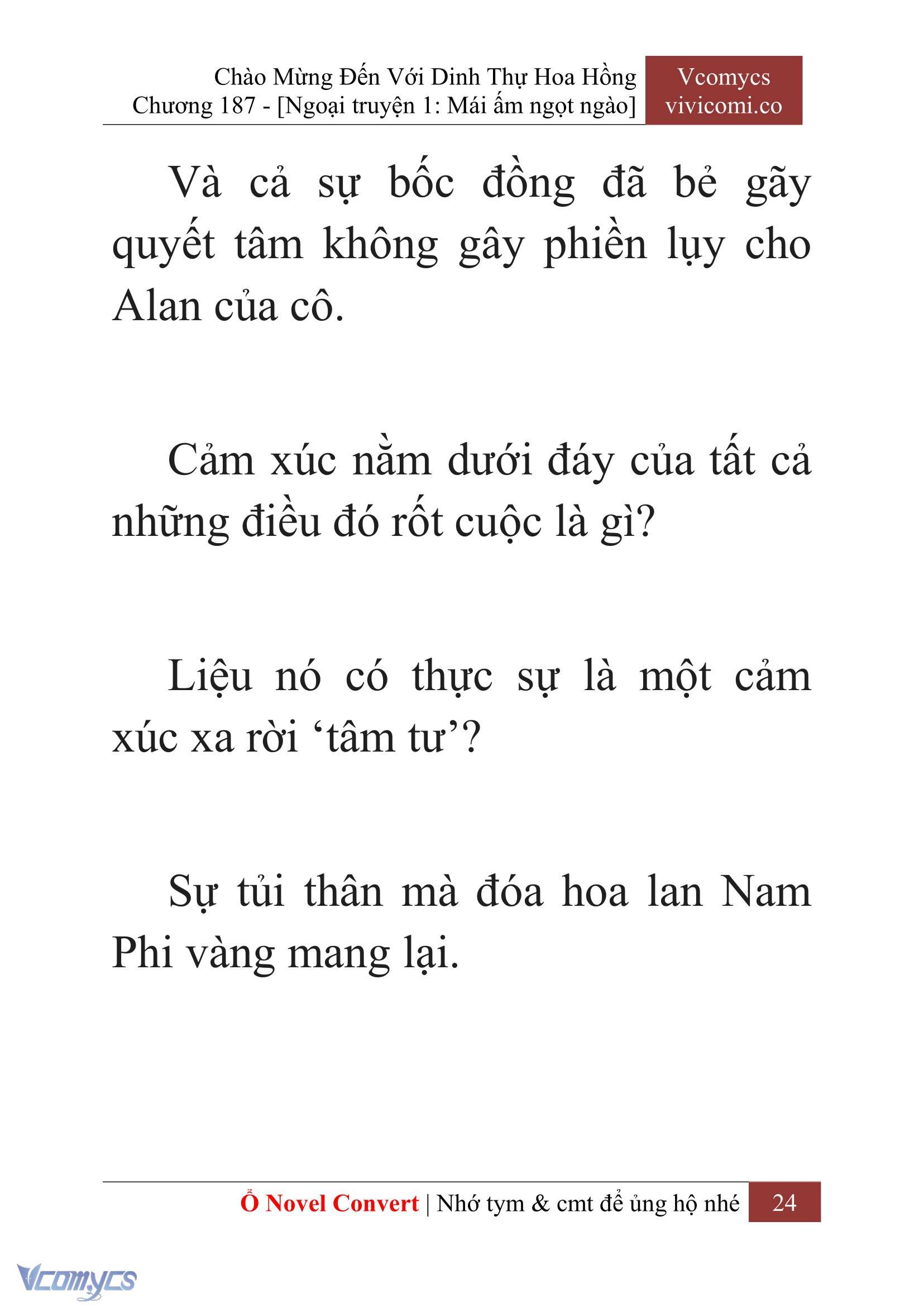 [Novel] Chào Mừng Đến Với Dinh Thự Hoa Hồng Chap 187 - Next Chap 188