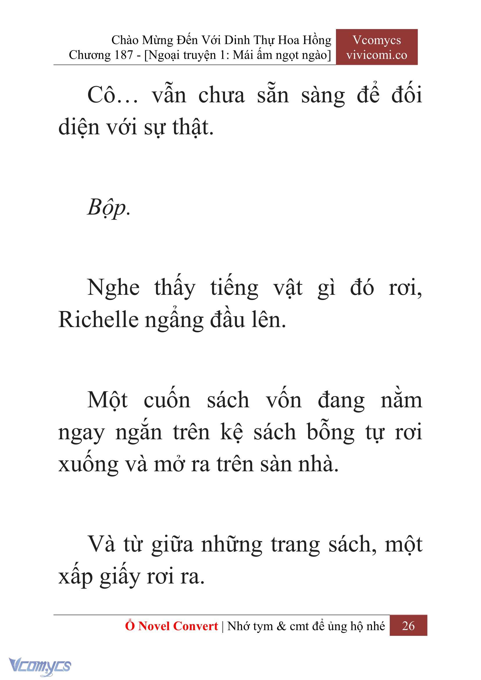 [Novel] Chào Mừng Đến Với Dinh Thự Hoa Hồng Chap 187 - Next Chap 188