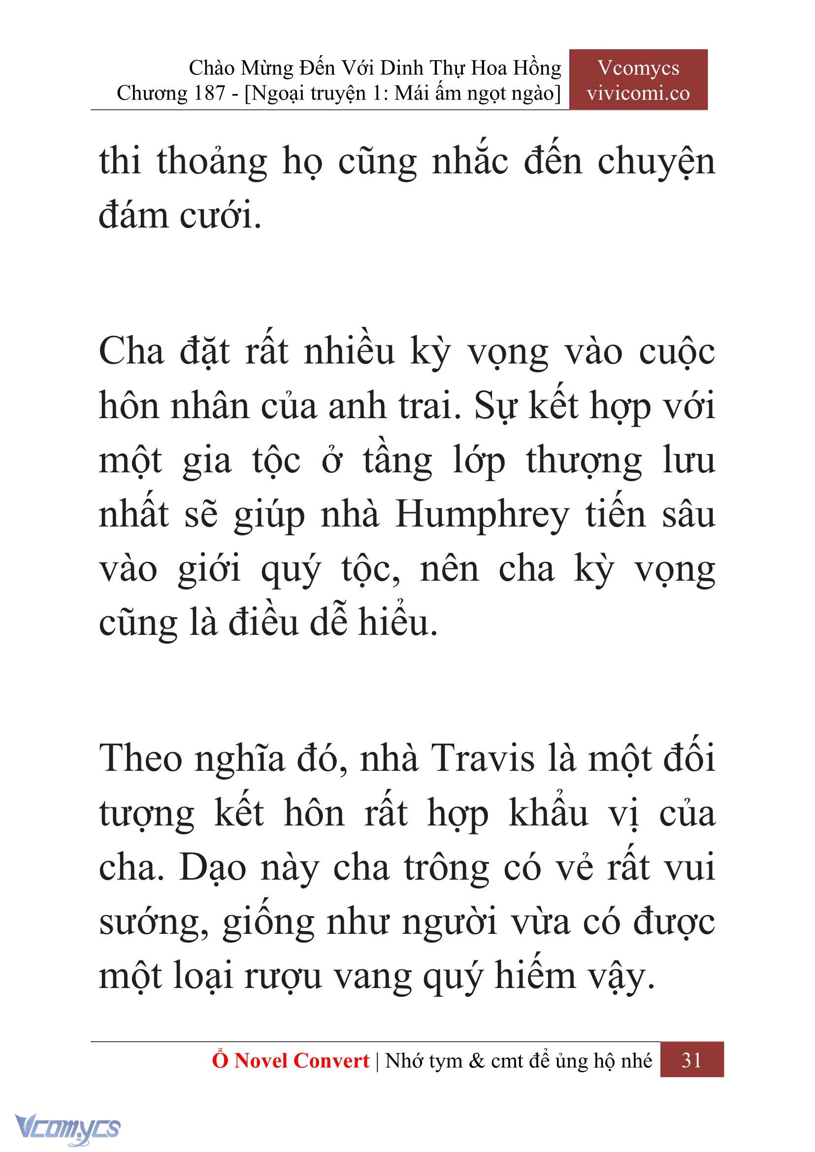 [Novel] Chào Mừng Đến Với Dinh Thự Hoa Hồng Chap 187 - Next Chap 188