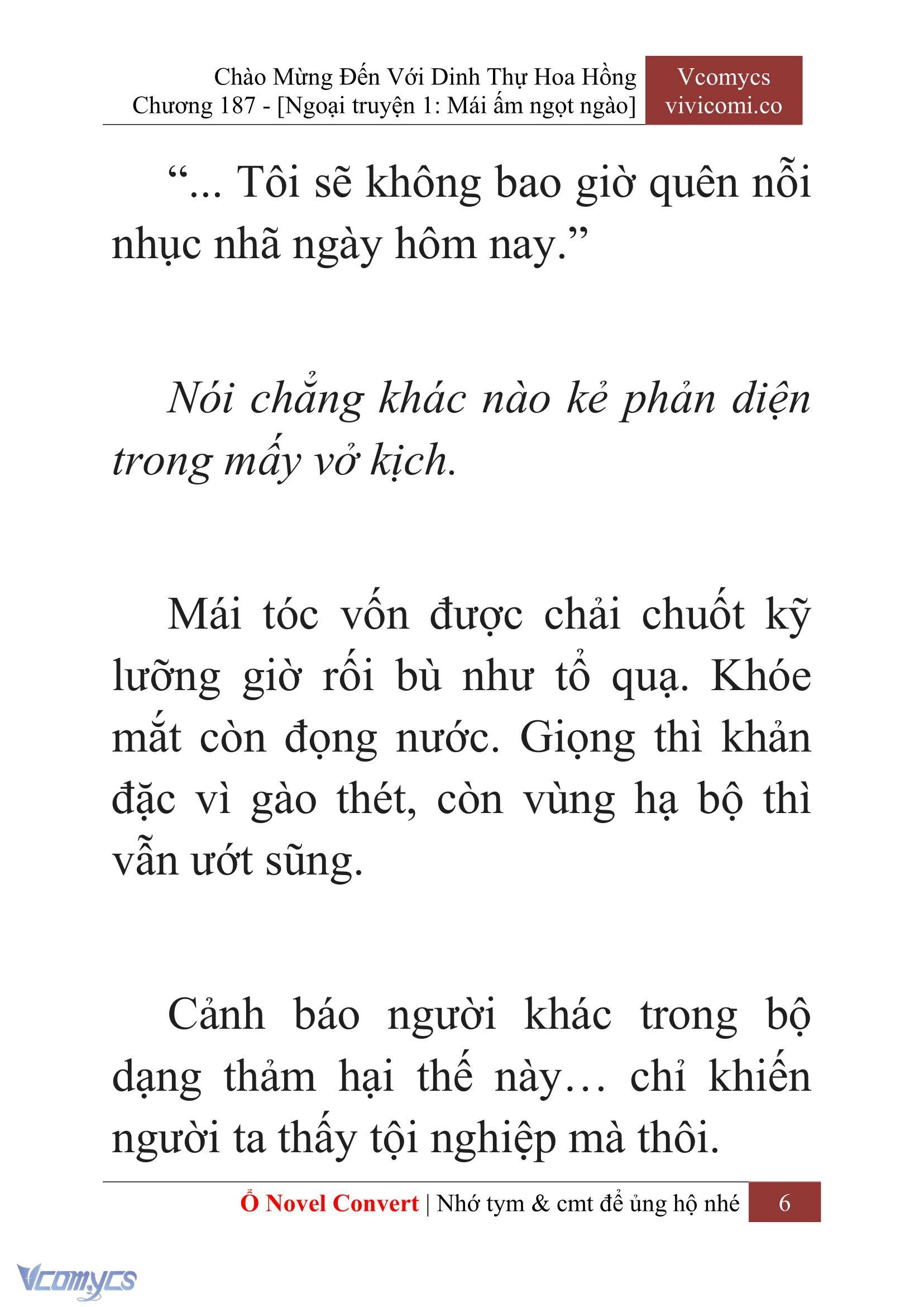 [Novel] Chào Mừng Đến Với Dinh Thự Hoa Hồng Chap 187 - Next Chap 188
