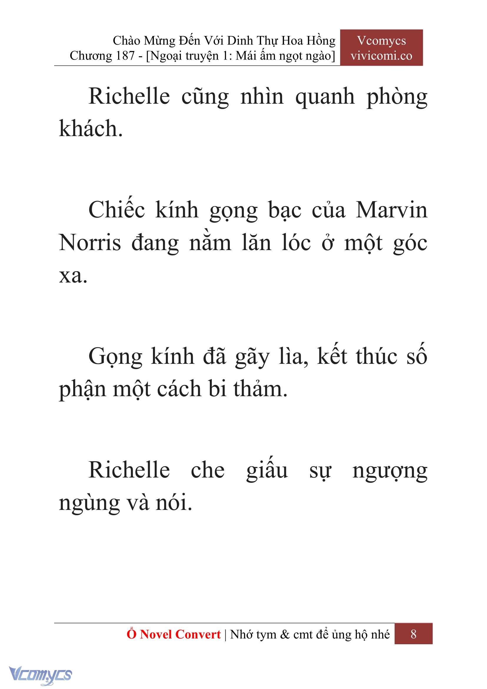 [Novel] Chào Mừng Đến Với Dinh Thự Hoa Hồng Chap 187 - Next Chap 188