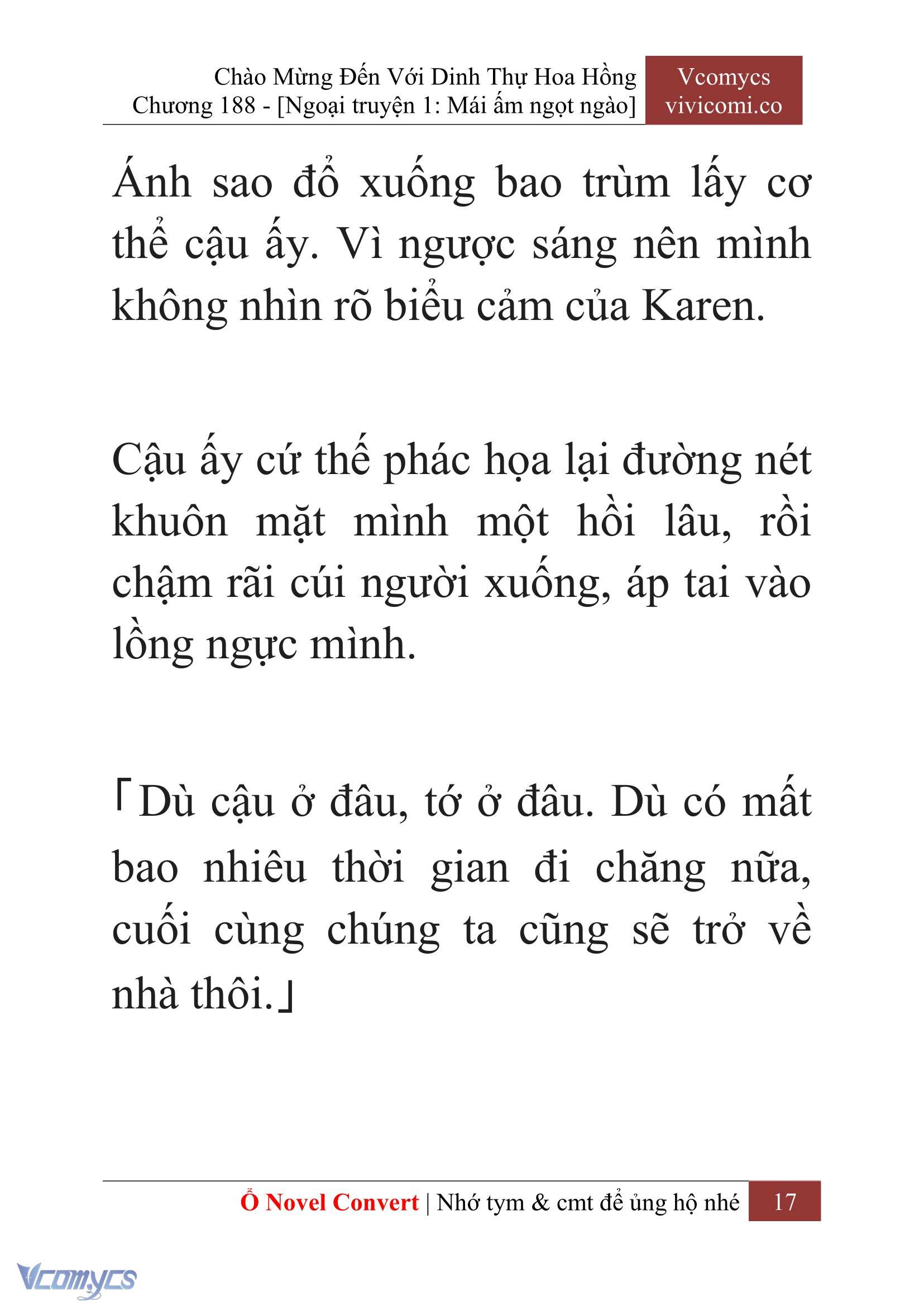 [Novel] Chào Mừng Đến Với Dinh Thự Hoa Hồng Chap 188 - Next Chap 189