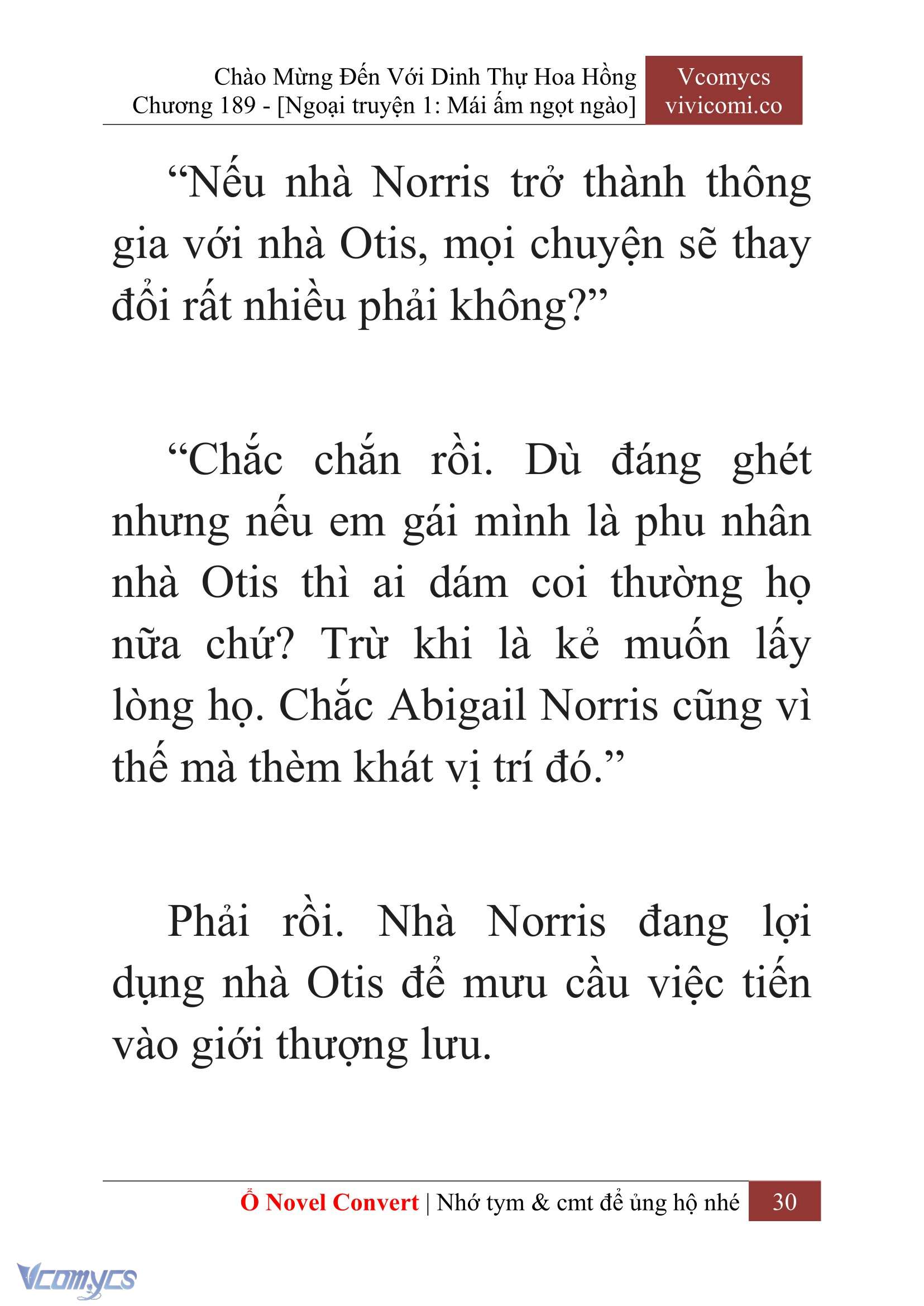 [Novel] Chào Mừng Đến Với Dinh Thự Hoa Hồng Chap 189 - Next Chap 190