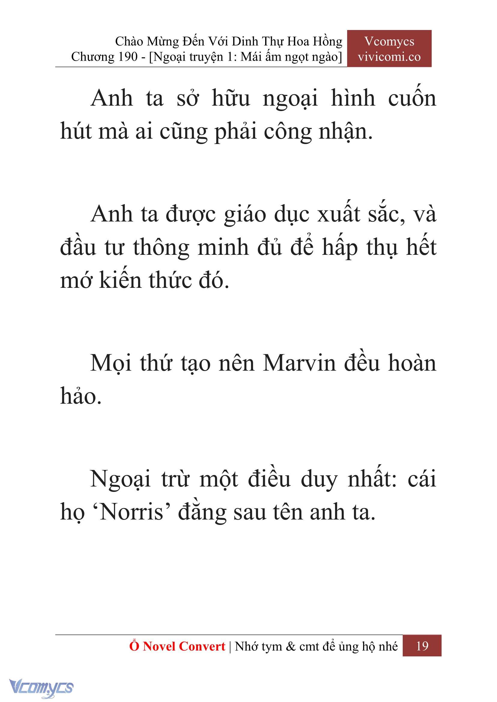 [Novel] Chào Mừng Đến Với Dinh Thự Hoa Hồng Chap 190 - Next Chap 191