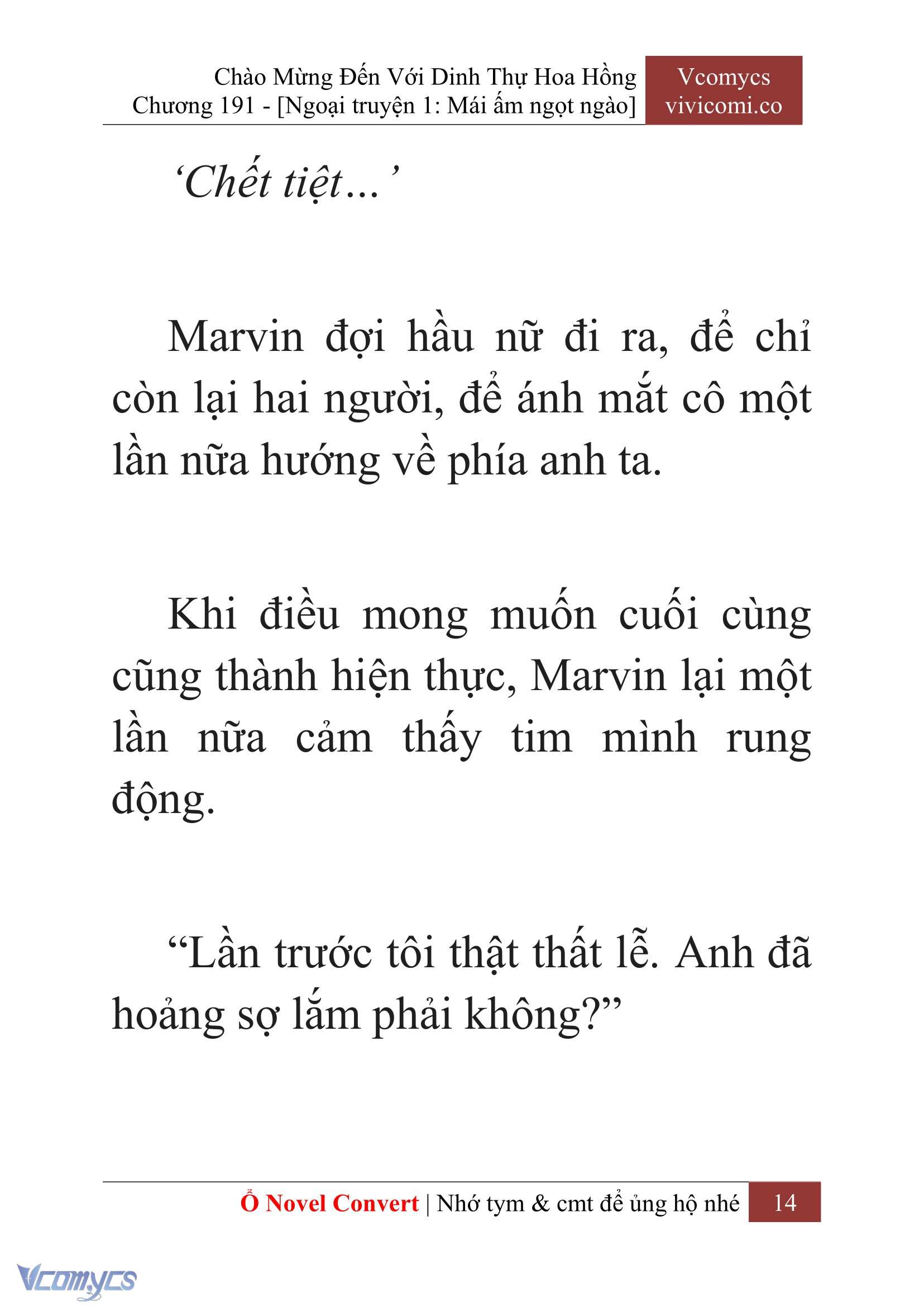 [Novel] Chào Mừng Đến Với Dinh Thự Hoa Hồng Chap 191 - Next Chap 192