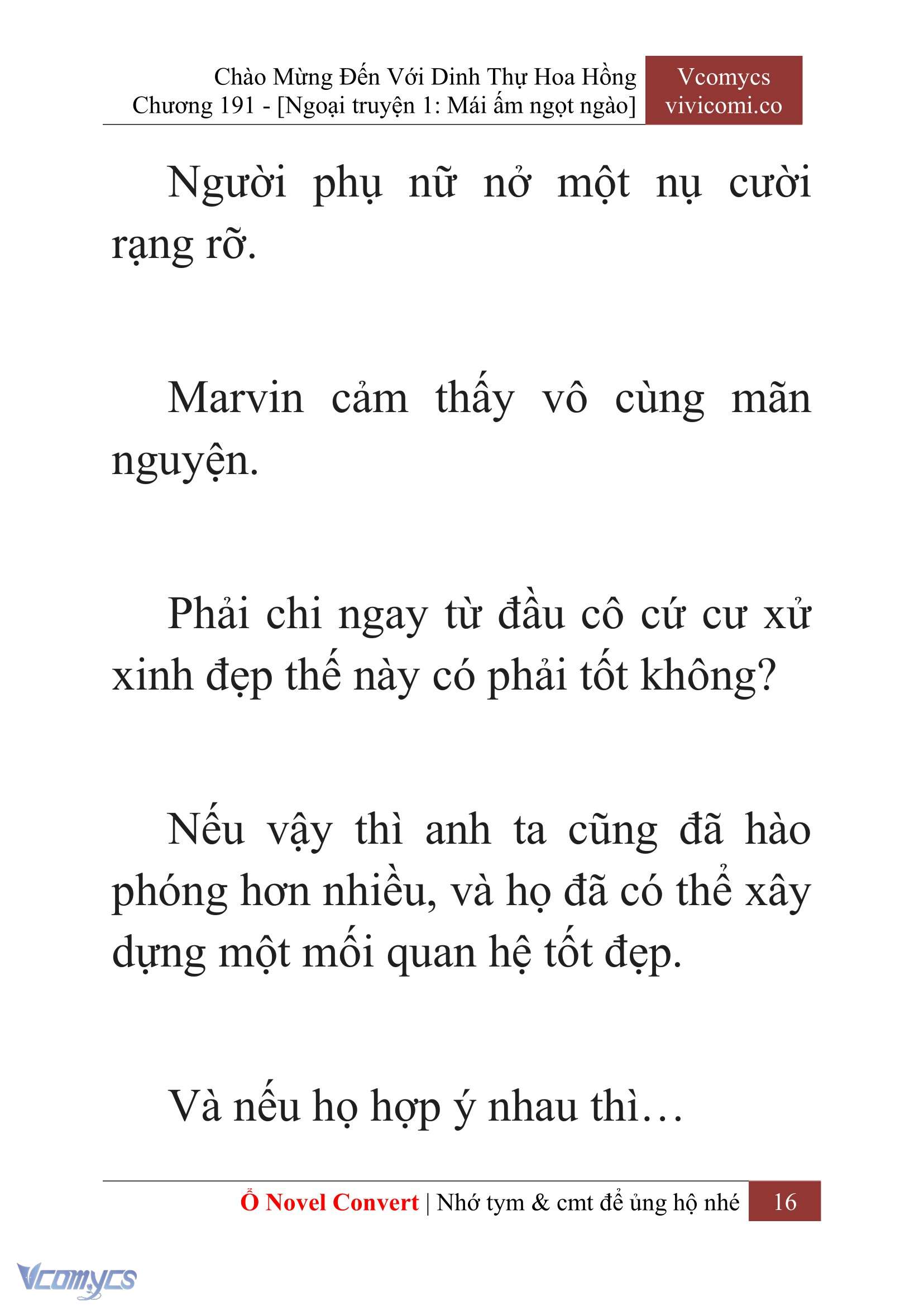 [Novel] Chào Mừng Đến Với Dinh Thự Hoa Hồng Chap 191 - Next Chap 192
