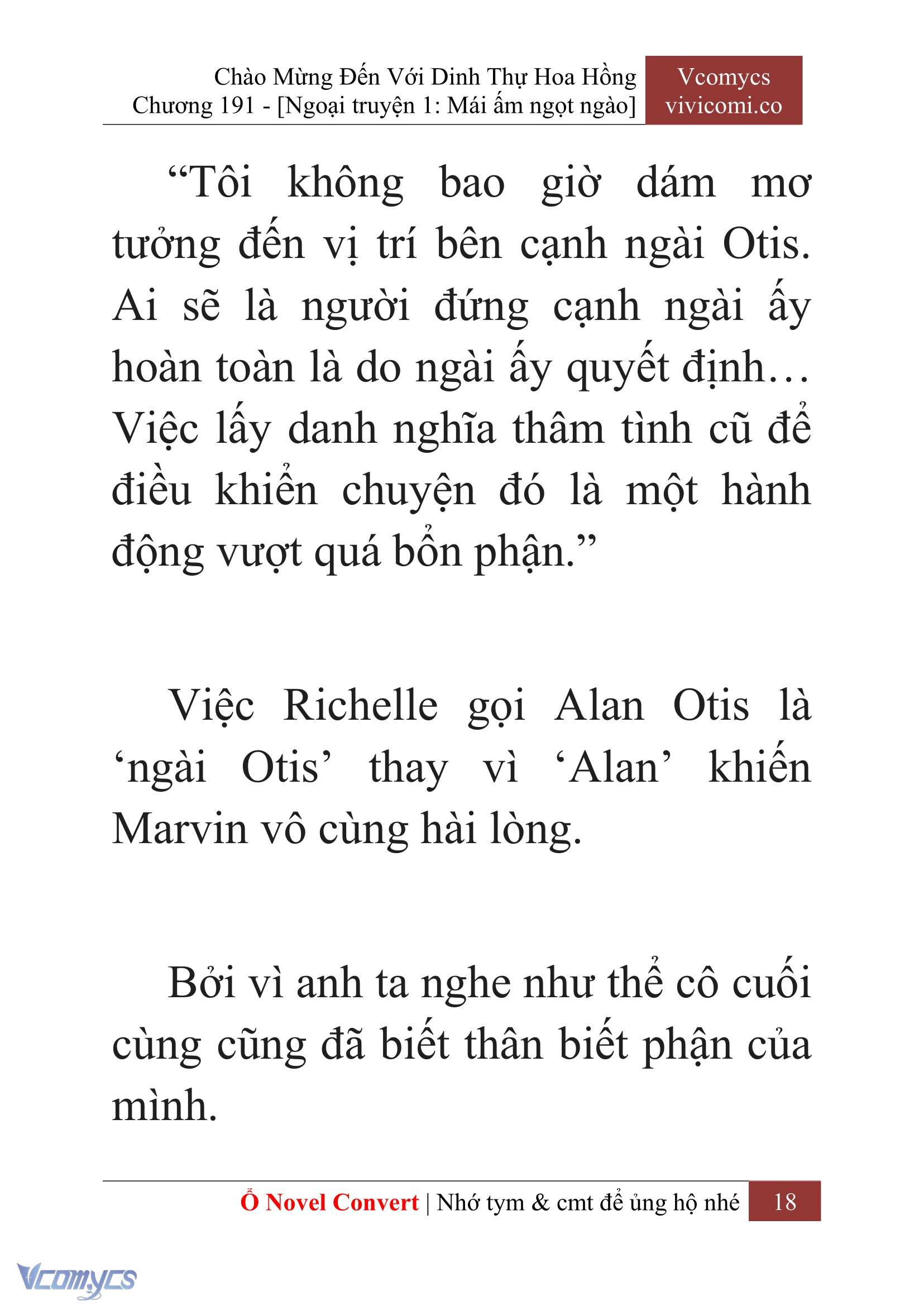 [Novel] Chào Mừng Đến Với Dinh Thự Hoa Hồng Chap 191 - Next Chap 192