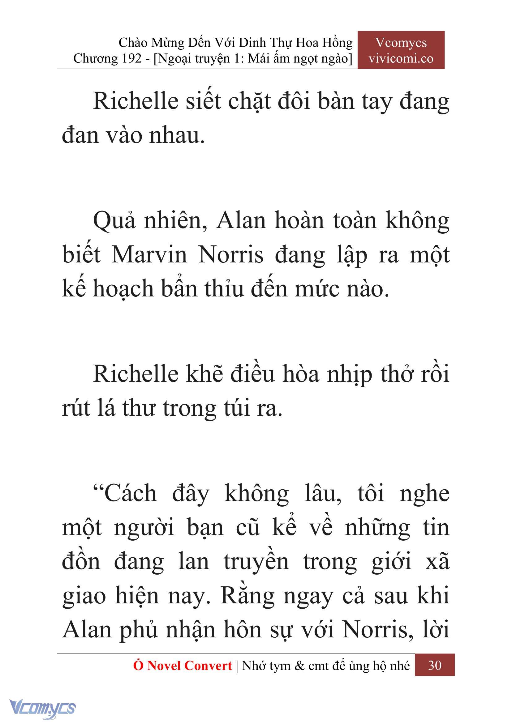 [Novel] Chào Mừng Đến Với Dinh Thự Hoa Hồng Chap 192 - Next Chap 193