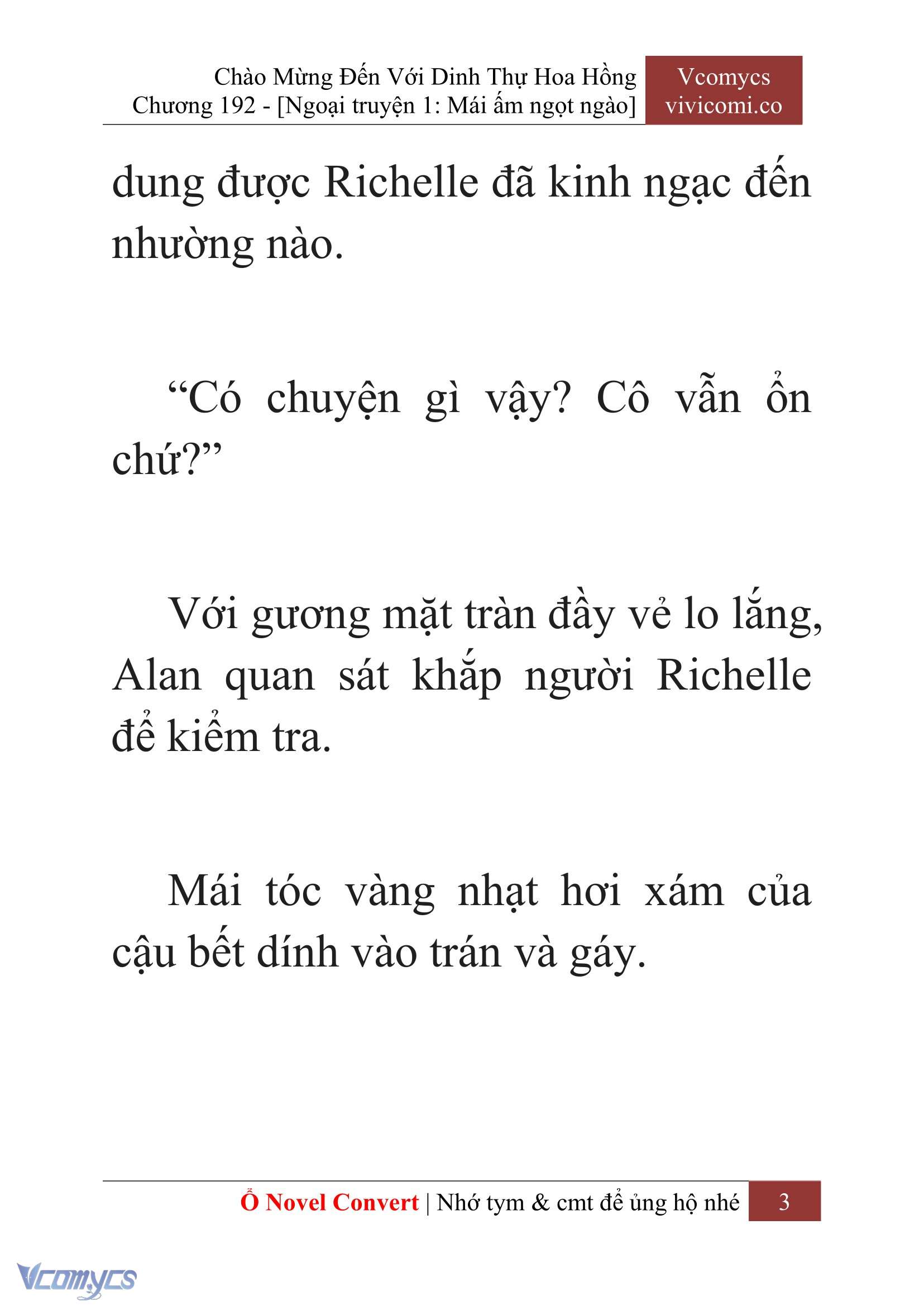 [Novel] Chào Mừng Đến Với Dinh Thự Hoa Hồng Chap 192 - Next Chap 193