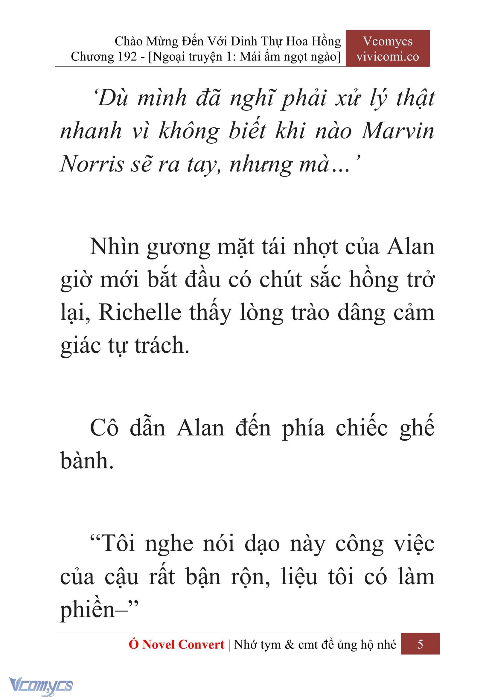 [Novel] Chào Mừng Đến Với Dinh Thự Hoa Hồng Chap 192 - Next Chap 193