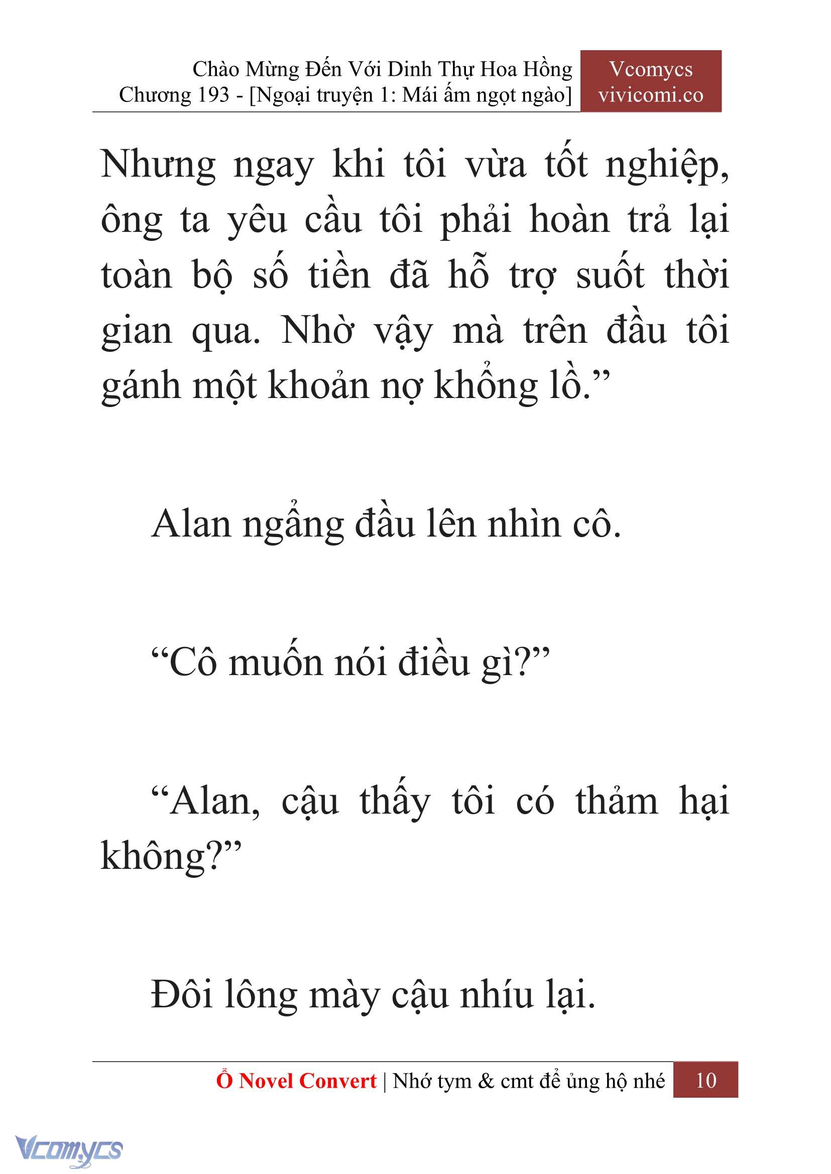 [Novel] Chào Mừng Đến Với Dinh Thự Hoa Hồng Chap 193 - Next Chap 194