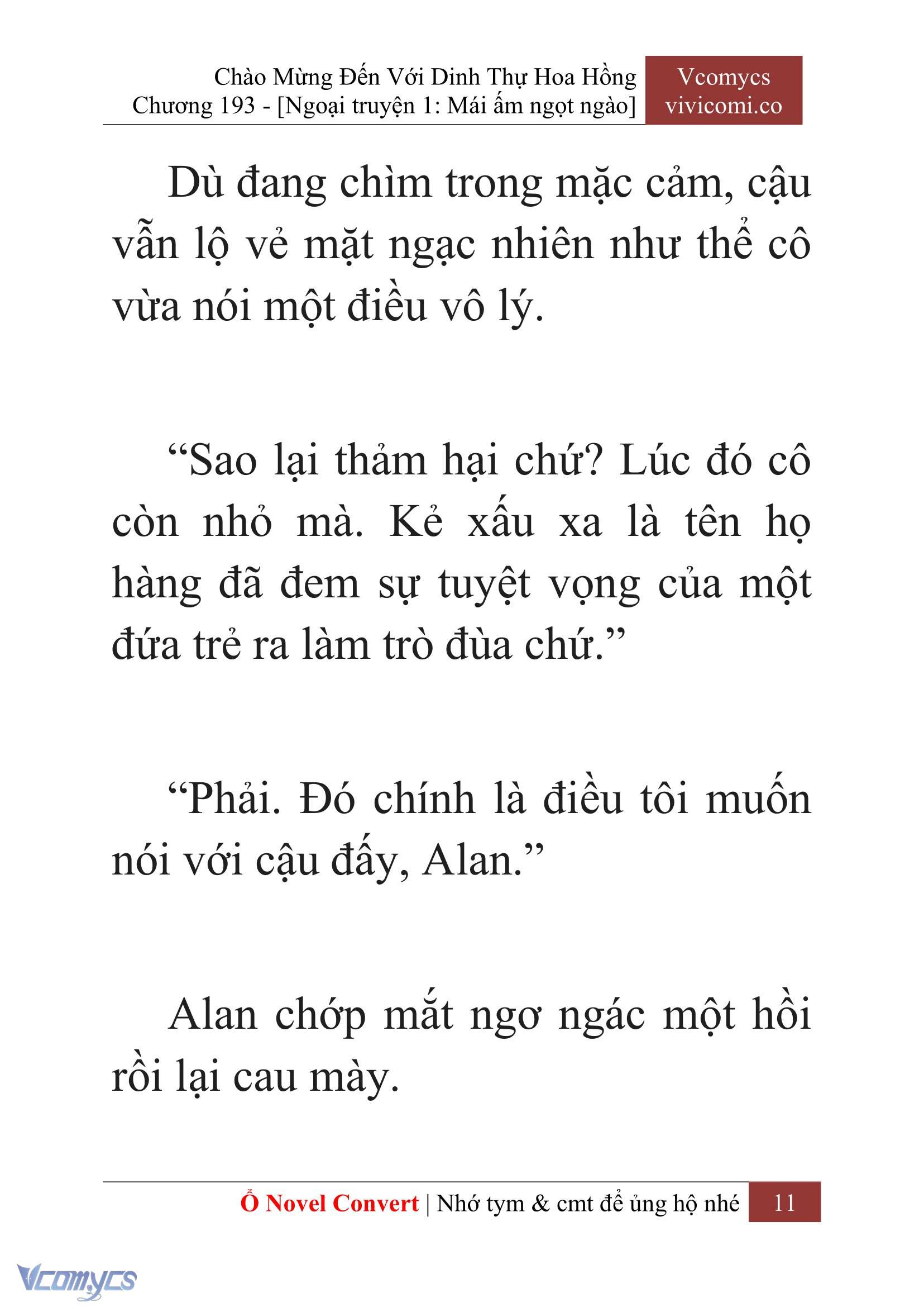 [Novel] Chào Mừng Đến Với Dinh Thự Hoa Hồng Chap 193 - Next Chap 194